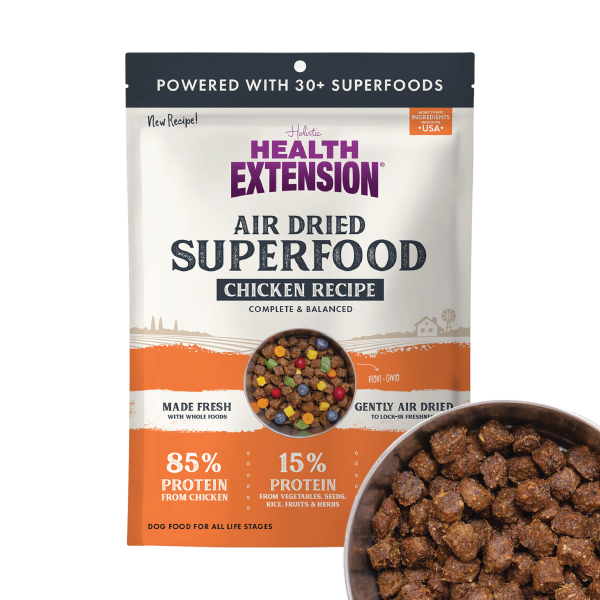 Bag of Health Extension Air Dried Superfoods Chicken Recipe