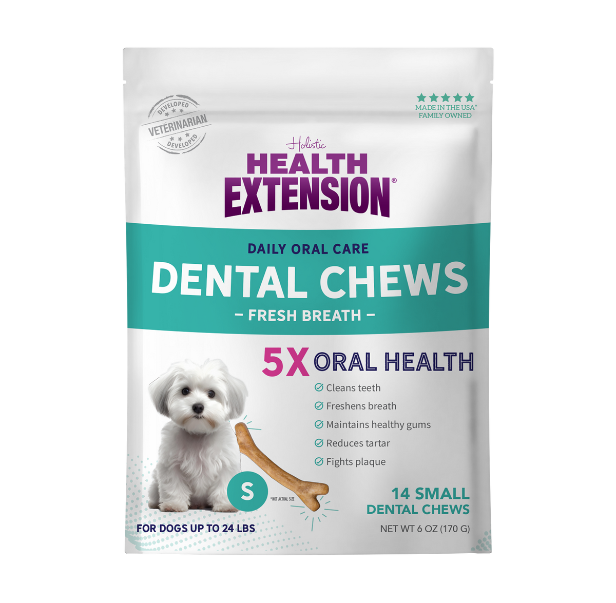 Health Extension Fresh Breath Dental Bones packaging