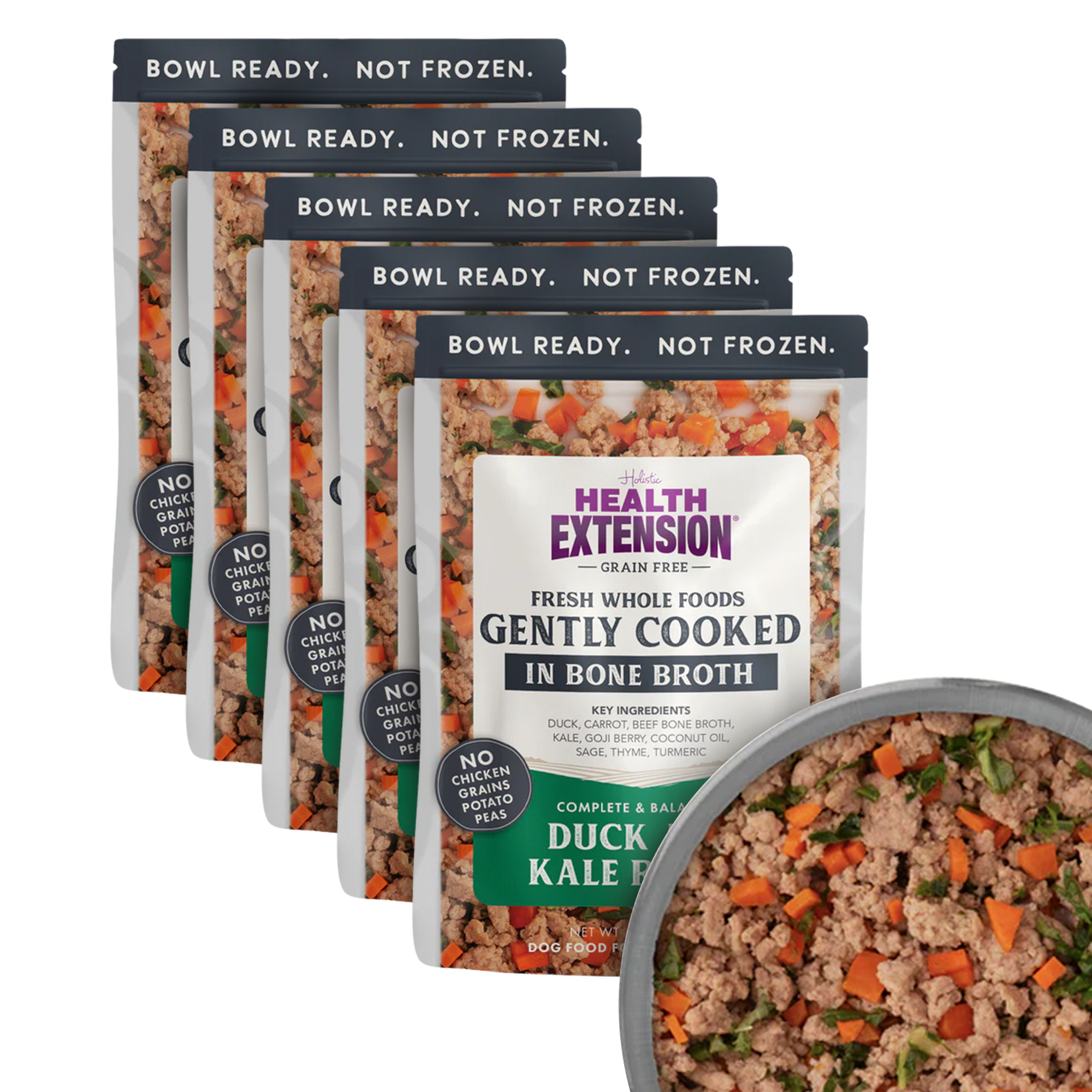 Gently Cooked Grain Free Duck & Kale Recipe