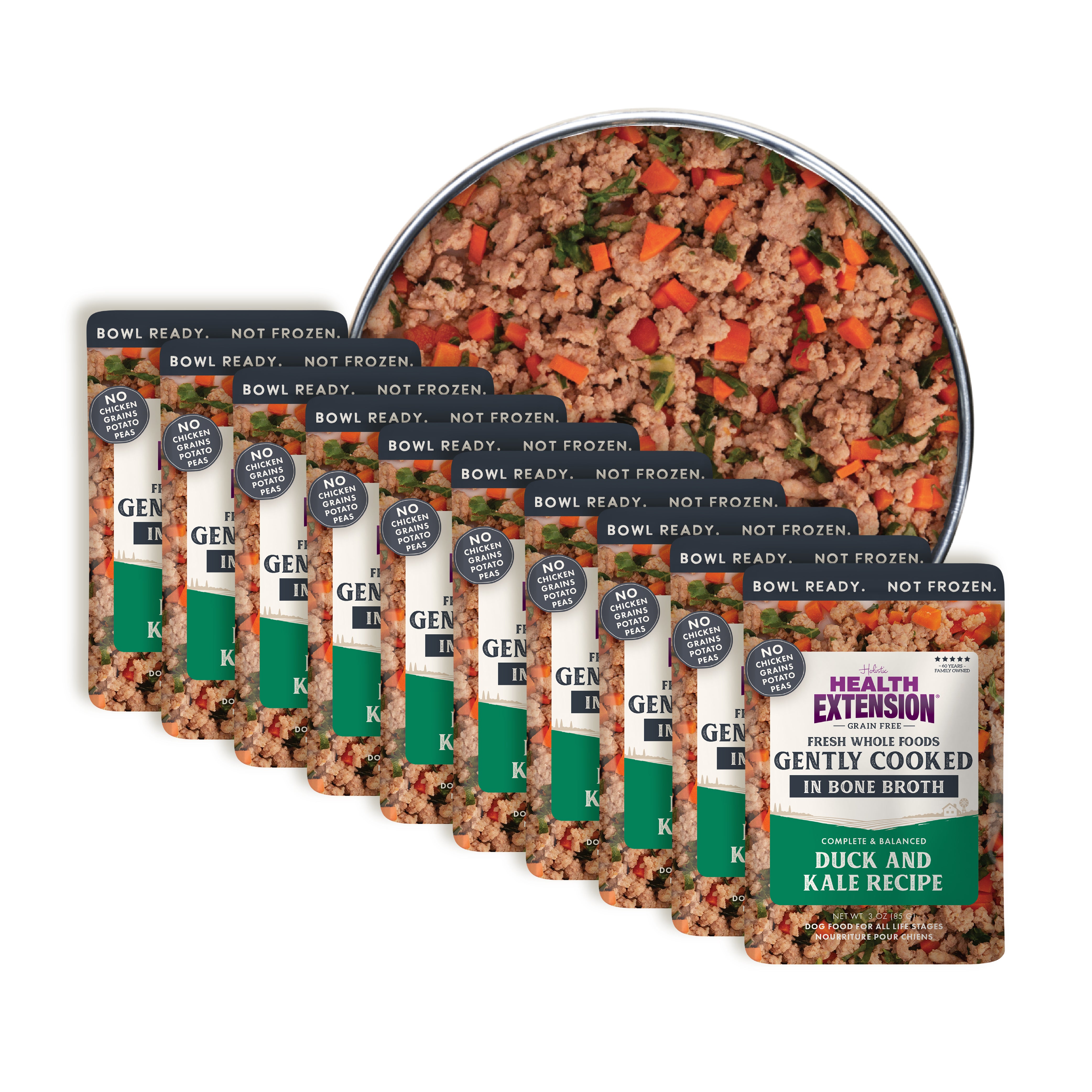Gently Cooked Grain Free Duck & Kale Recipe