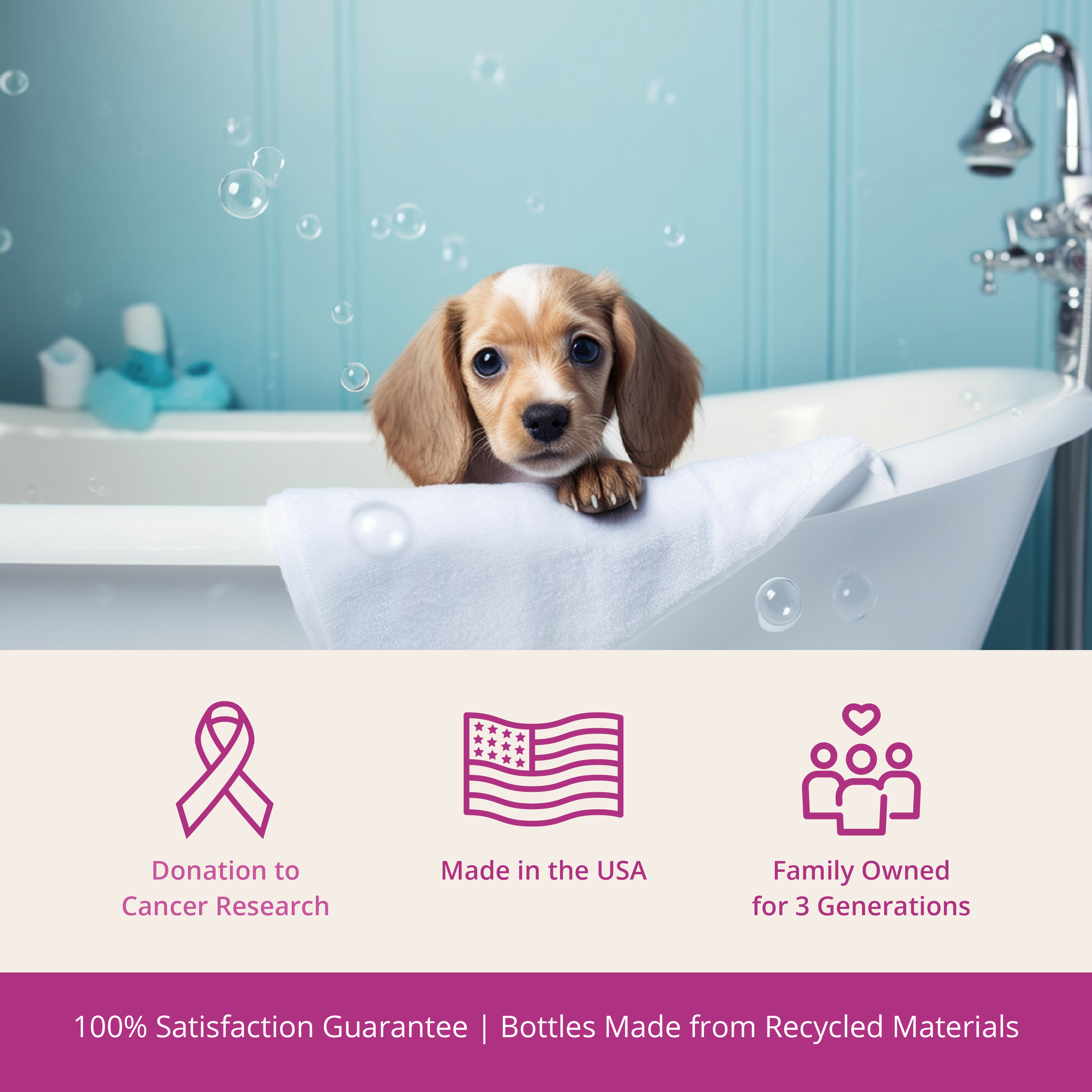 An 8 fl oz (236 mL) white spray bottle of ARI Probiotic Anti-Itch Spray by Health Extension, made with aloe and tea tree for soothing, refreshing natural dog skin care.