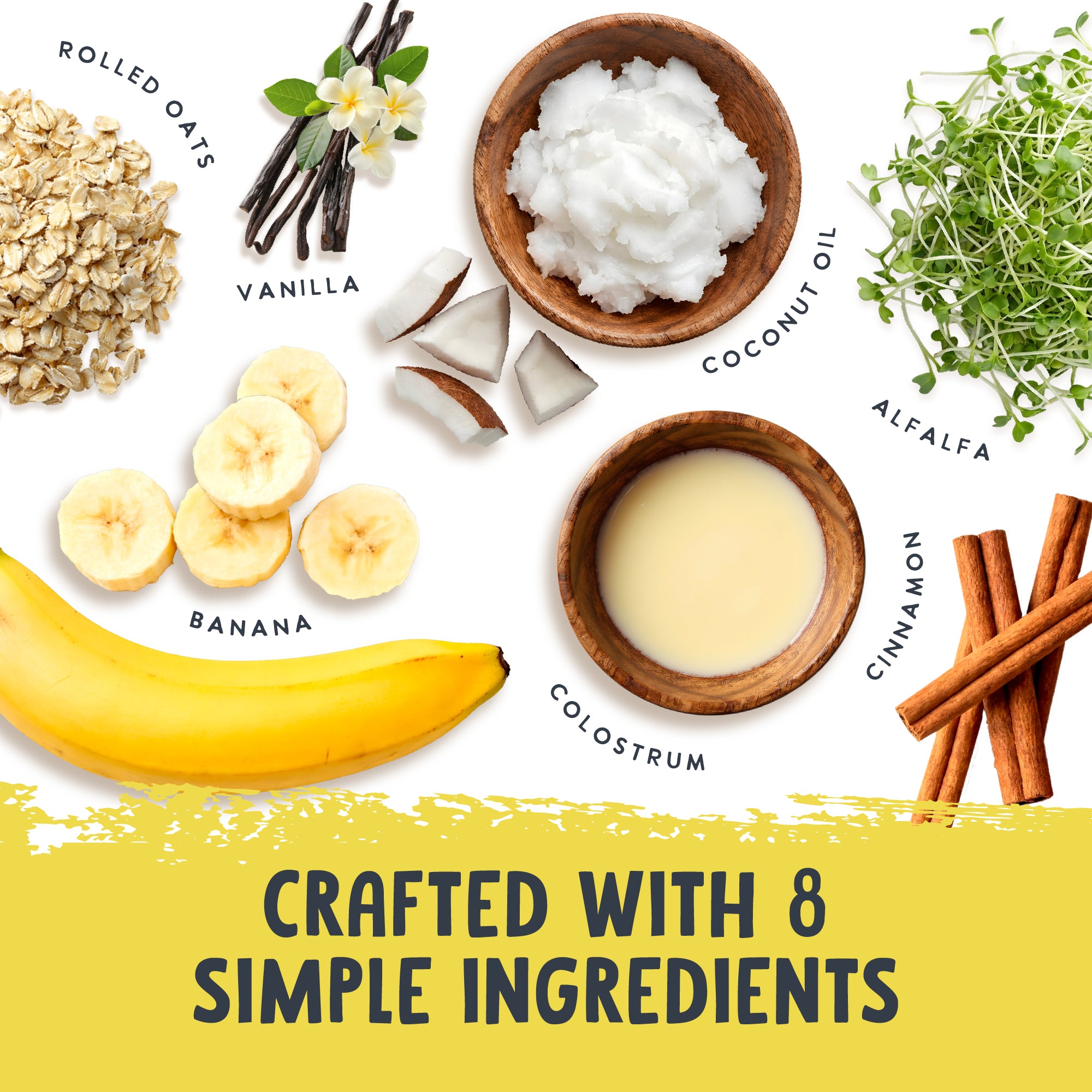 Equine Banana Bliss Treats with Colostrum