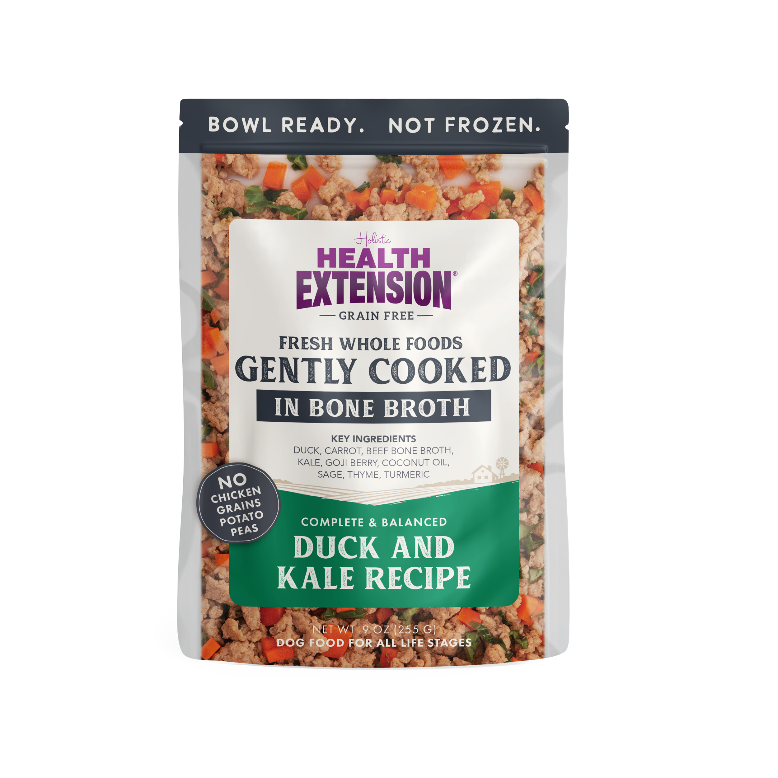 Gently Cooked Grain Free Duck & Kale Recipe