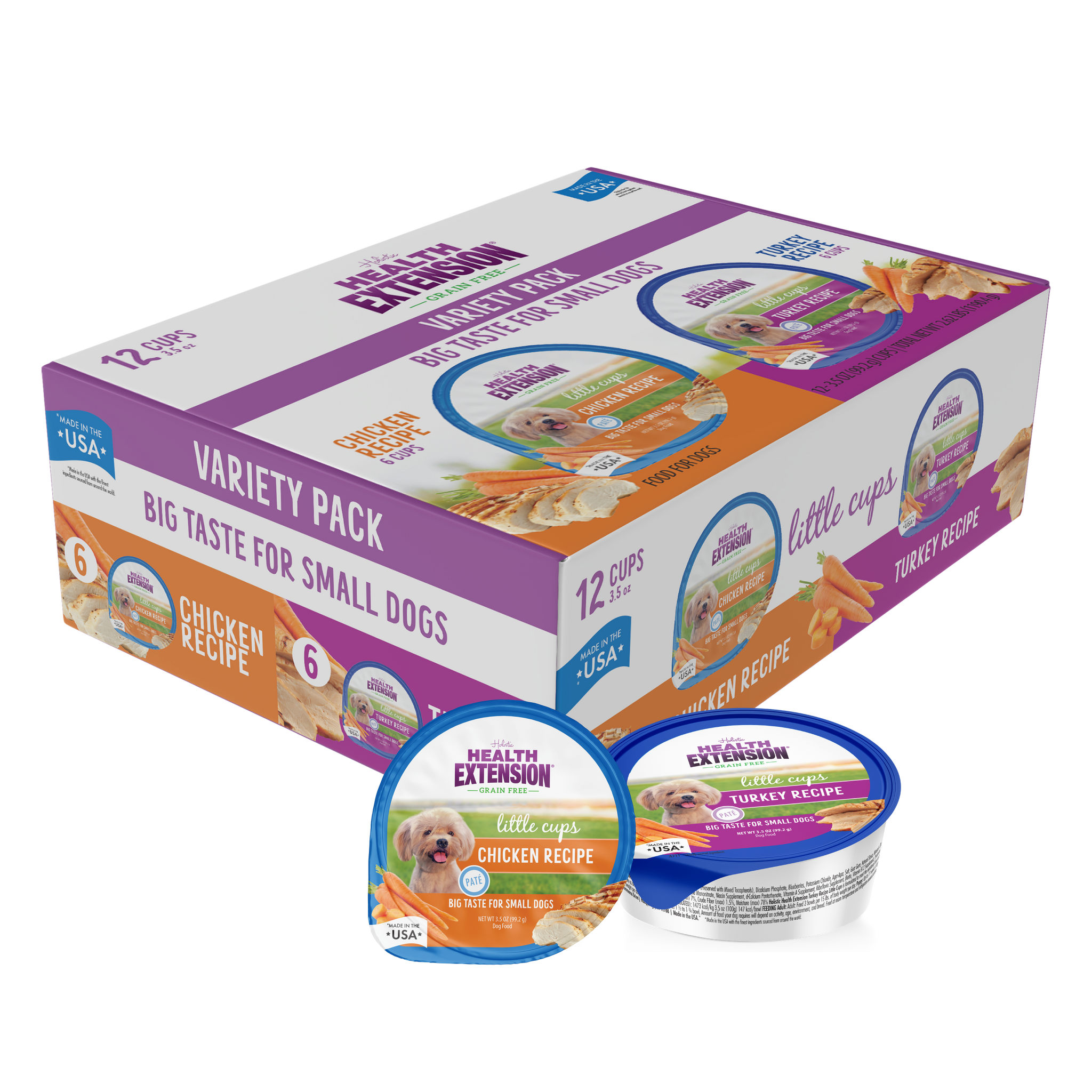 Little Cups for Small Breed Dog Food | Canned Wet Dog Food