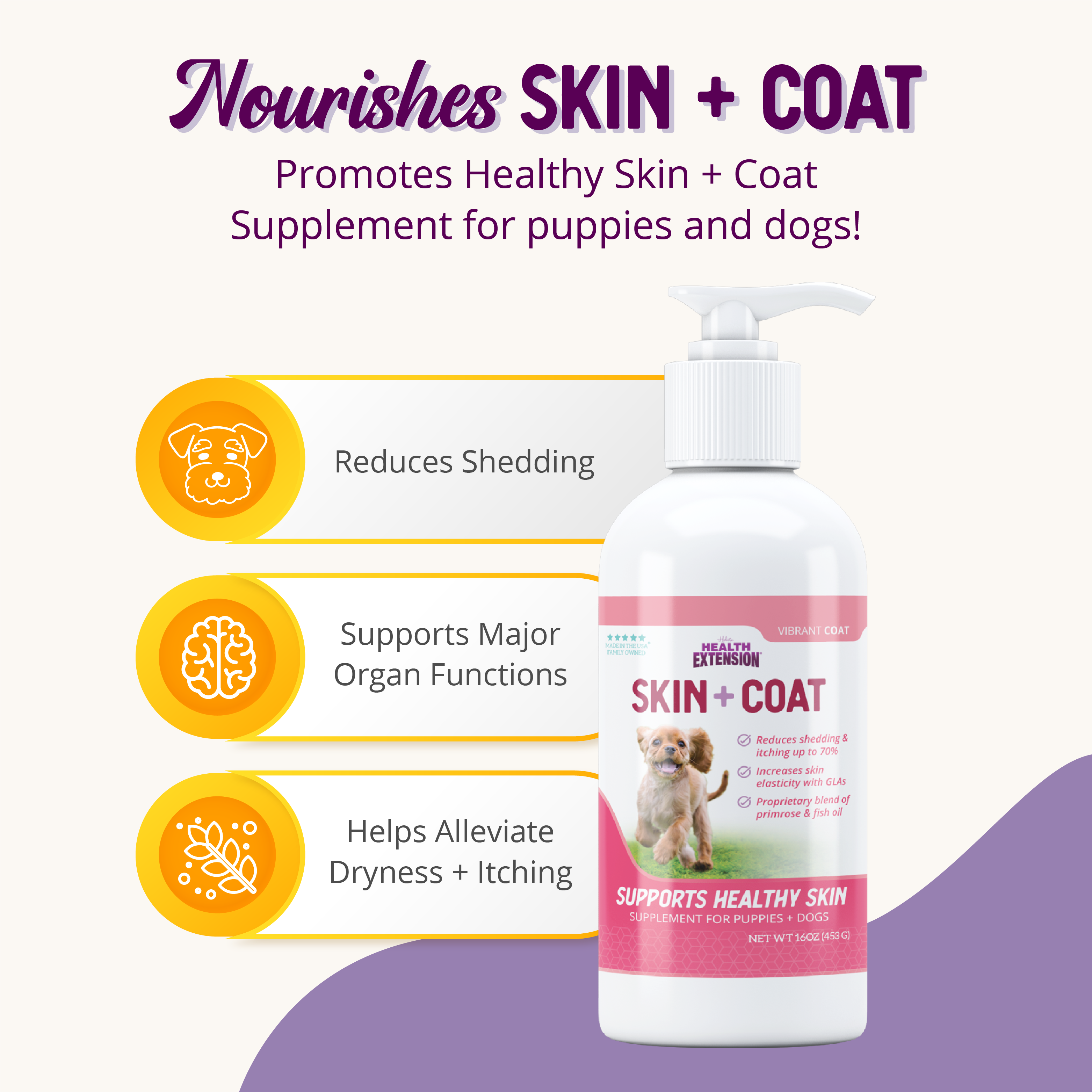 HEALTHY SKIN Vibrant Coat Supplement