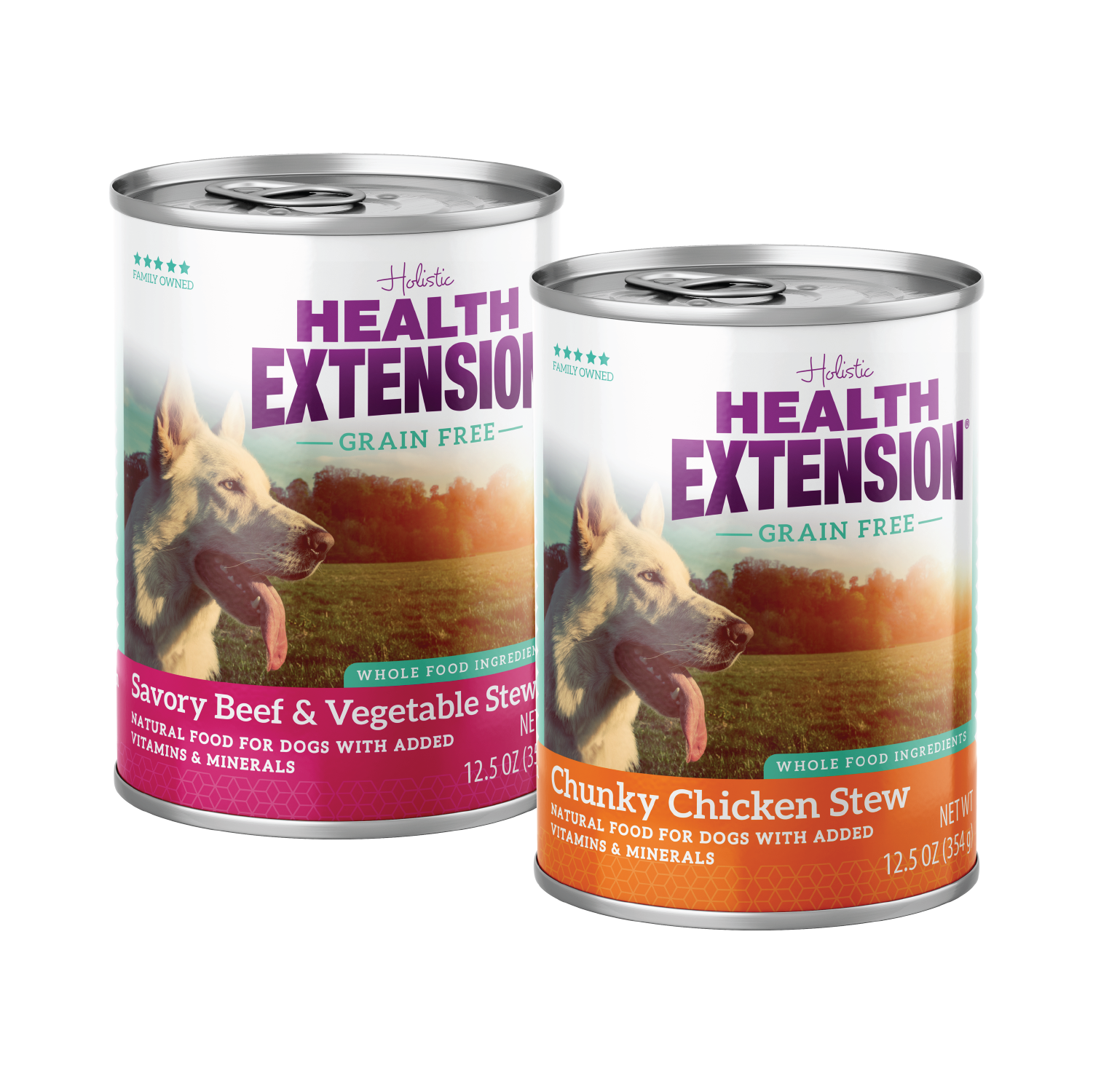 Grain Free Stew Variety Pack: Beef, Chicken