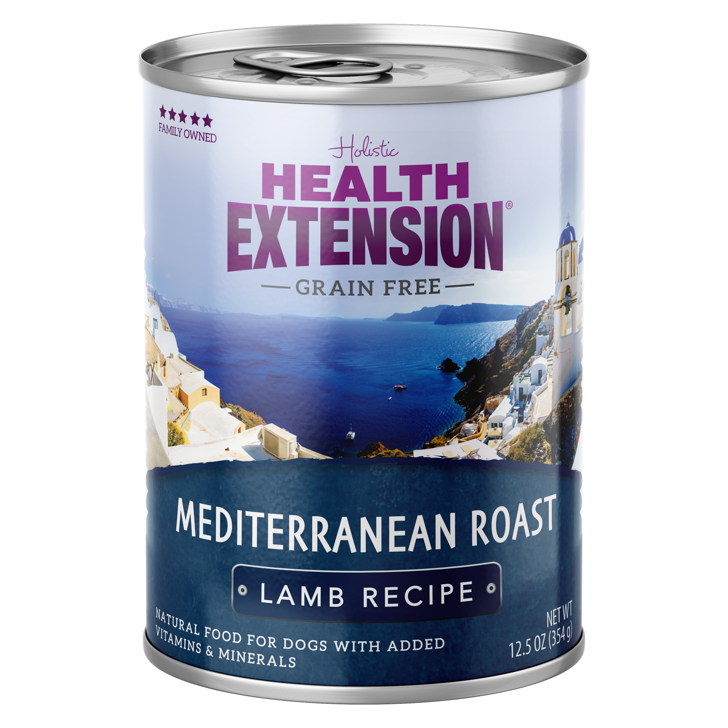 Health Extension Grain Free Mediterranean Roast Lamb Recipe Canned Dog Food