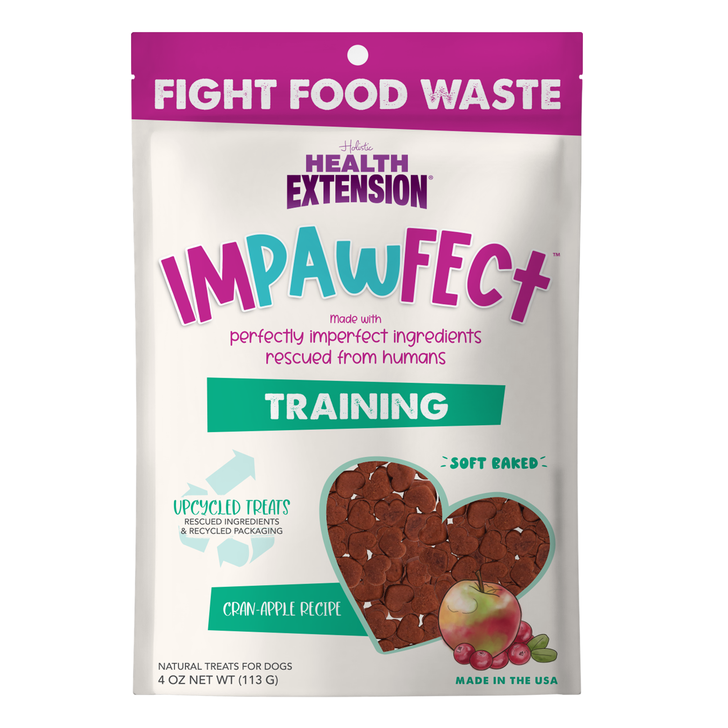 Impawfect Cran-Apple Training Treats