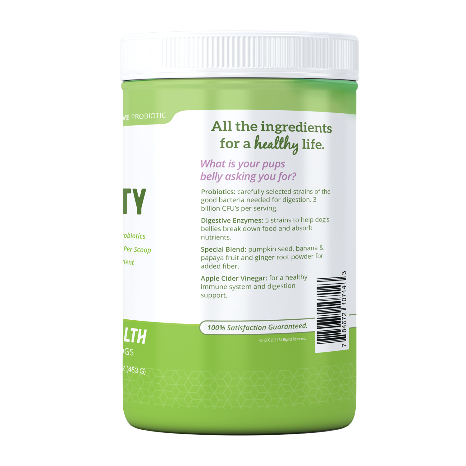 BELLY + IMMUNITY Digestive Probiotic Supplement