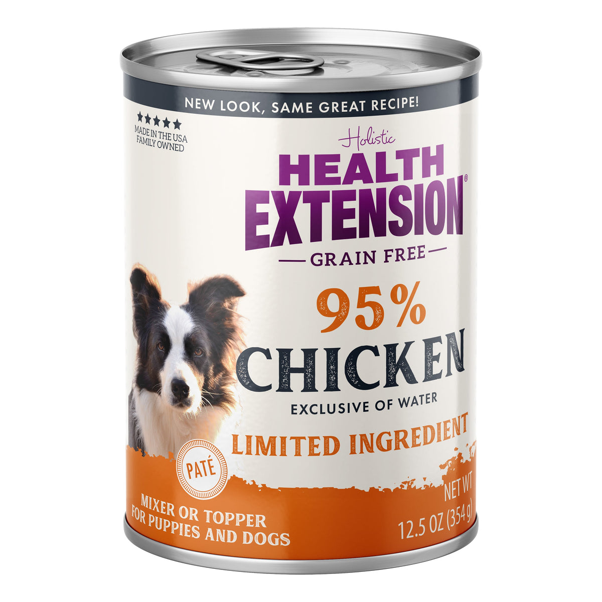 Health Extension Grain Free 95% Chicken canned wet dog food