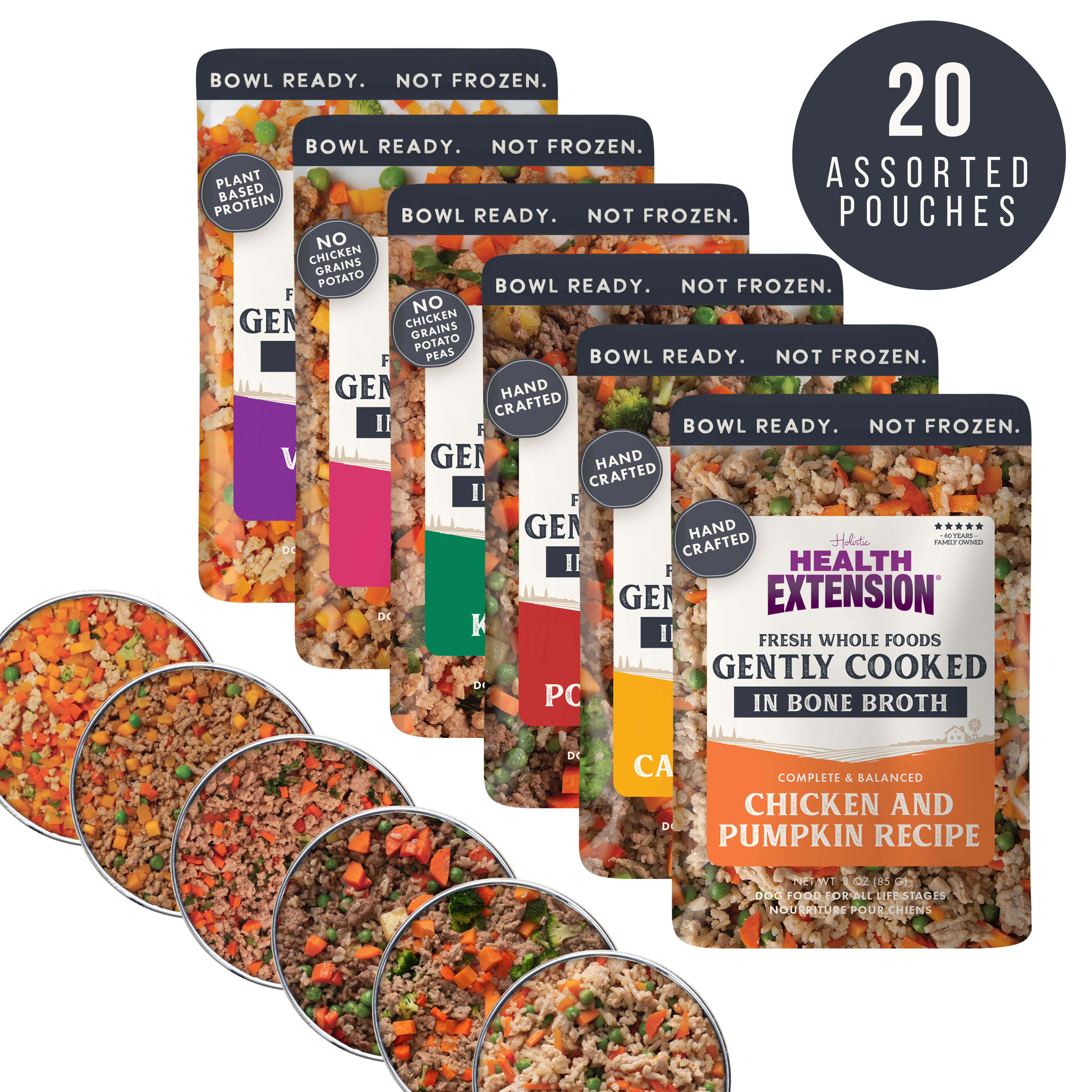 Gently Cooked 3oz Variety Pack - 20 Count