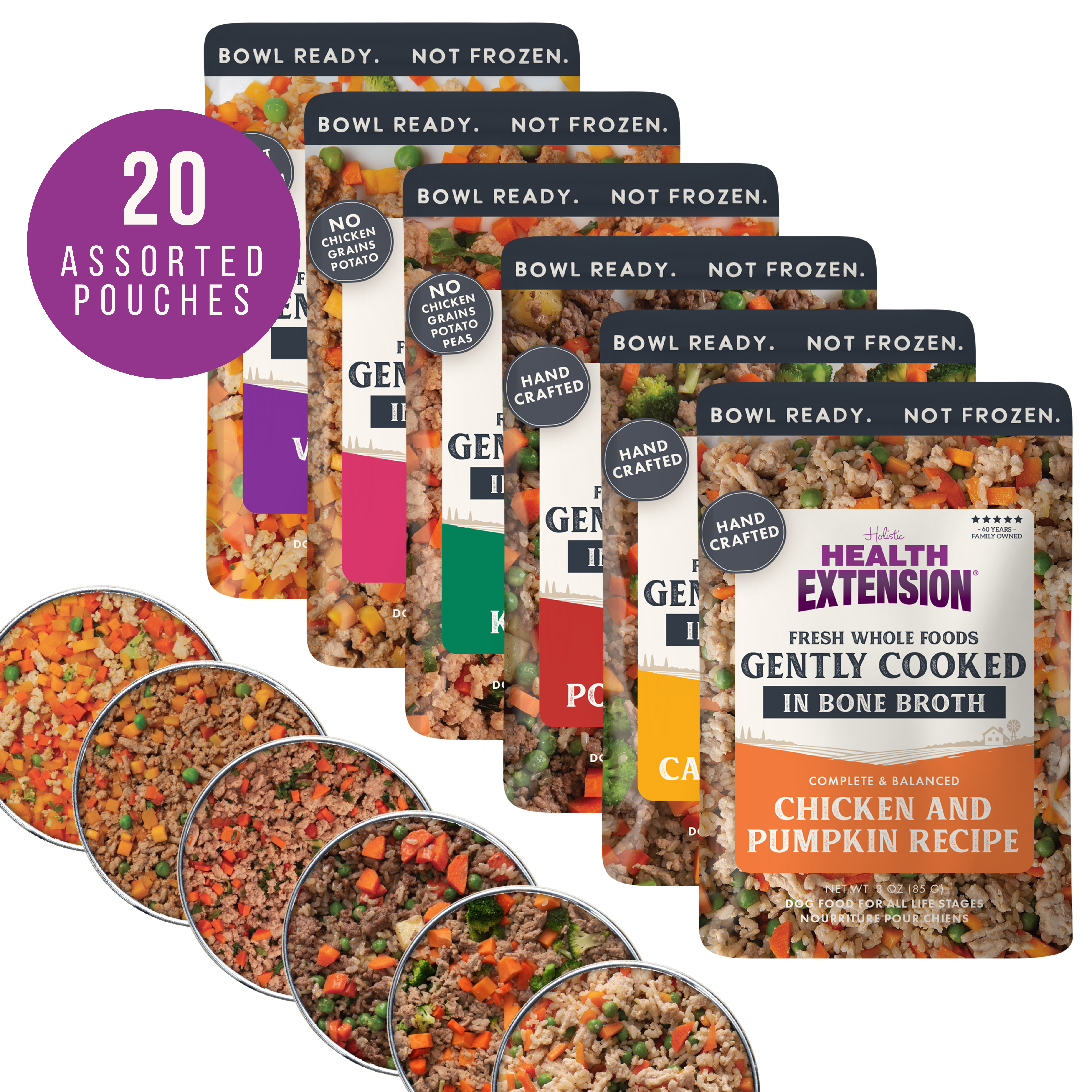 Gently Cooked 3oz Variety Pack - 20 Count
