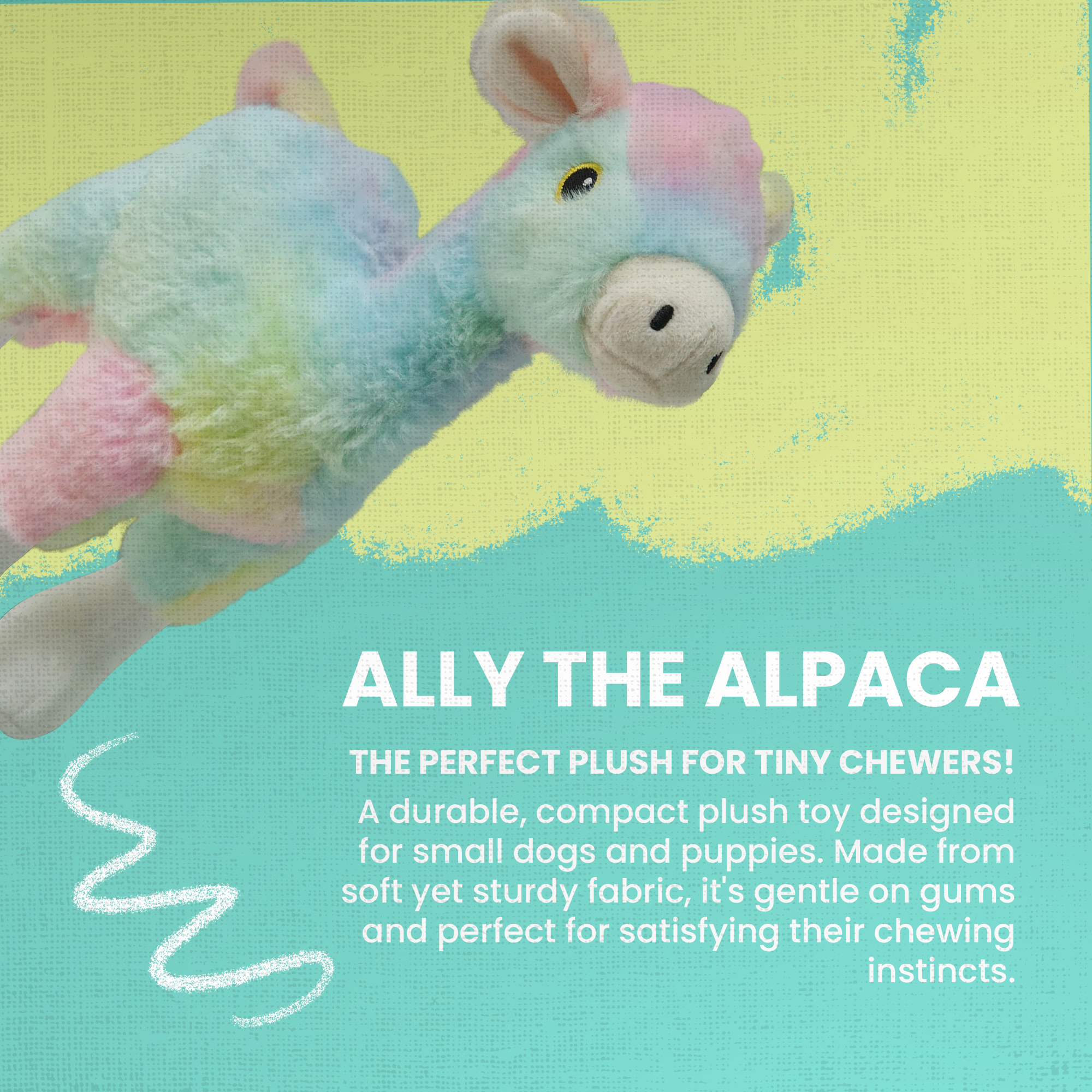 Ally the Alpaca Dog Toy | Plush Playtime - Health Extension Ally the Alpaca Dog Toy | Plush Playtime - Health Extension