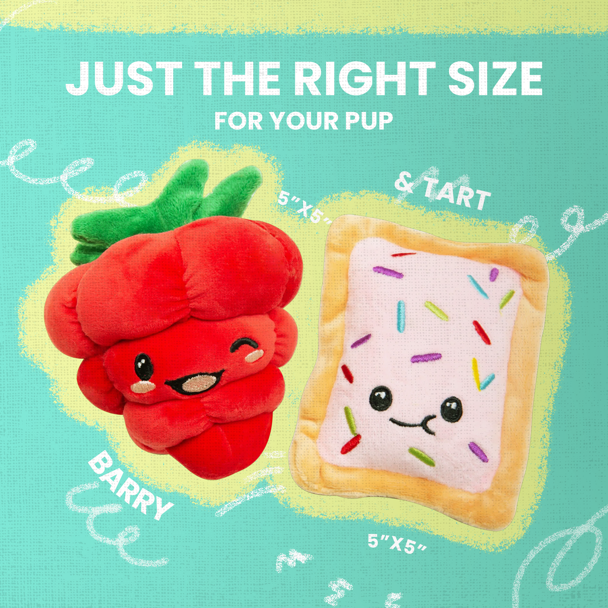 Poptart and Raspberry 2pk