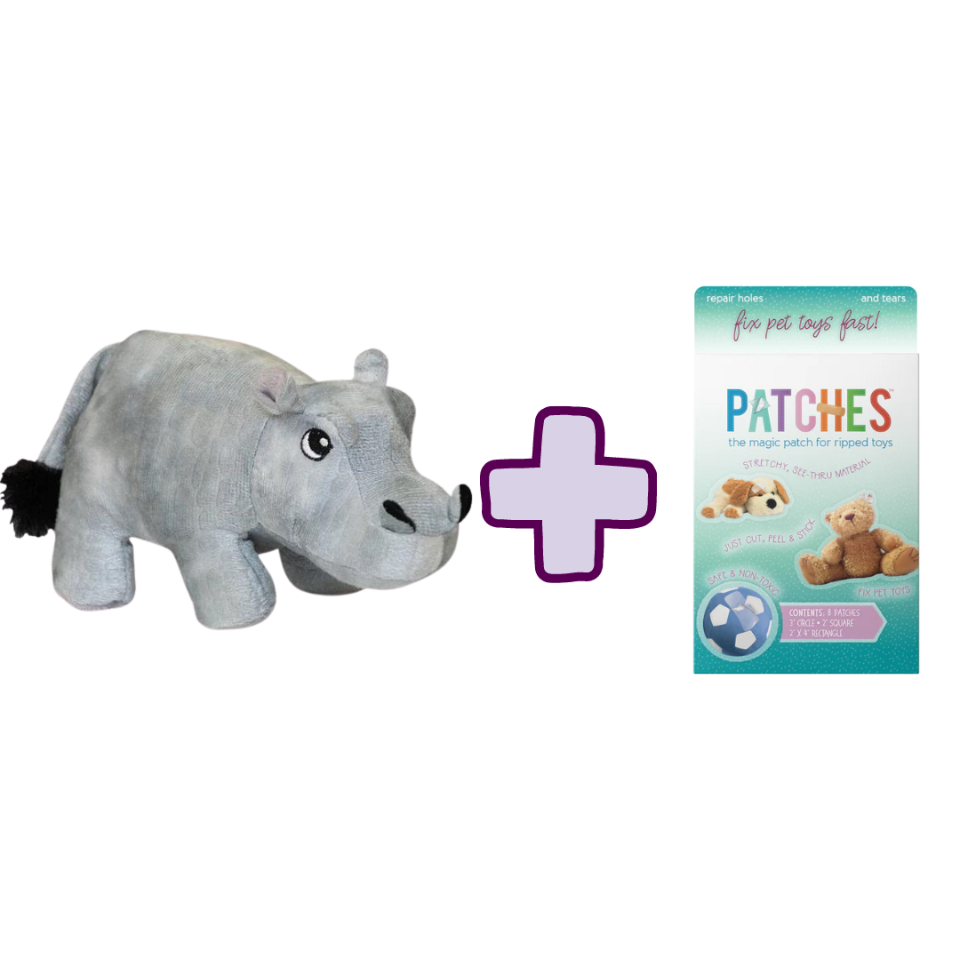 Hank the Hippo + Patches
