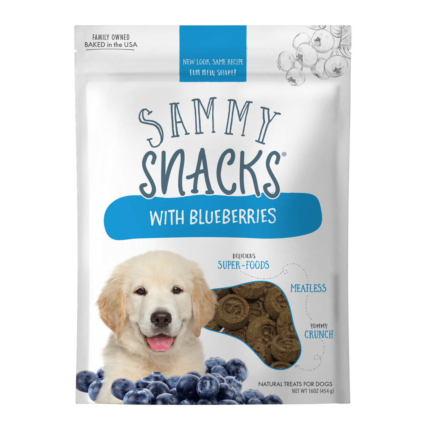 Sammy Snacks With Blueberries