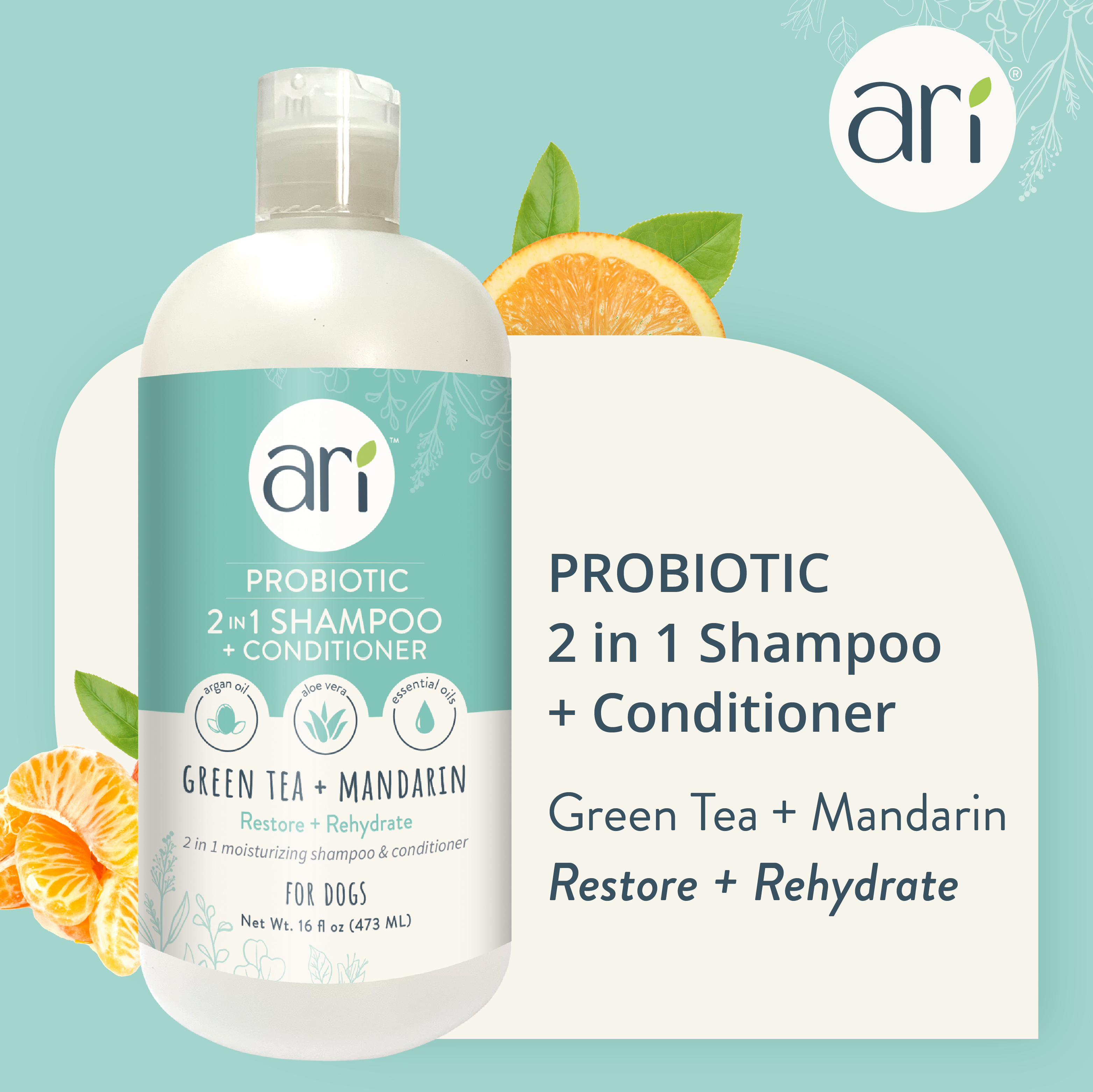 ARI Probiotic 2 in 1 Shampoo + Conditioner