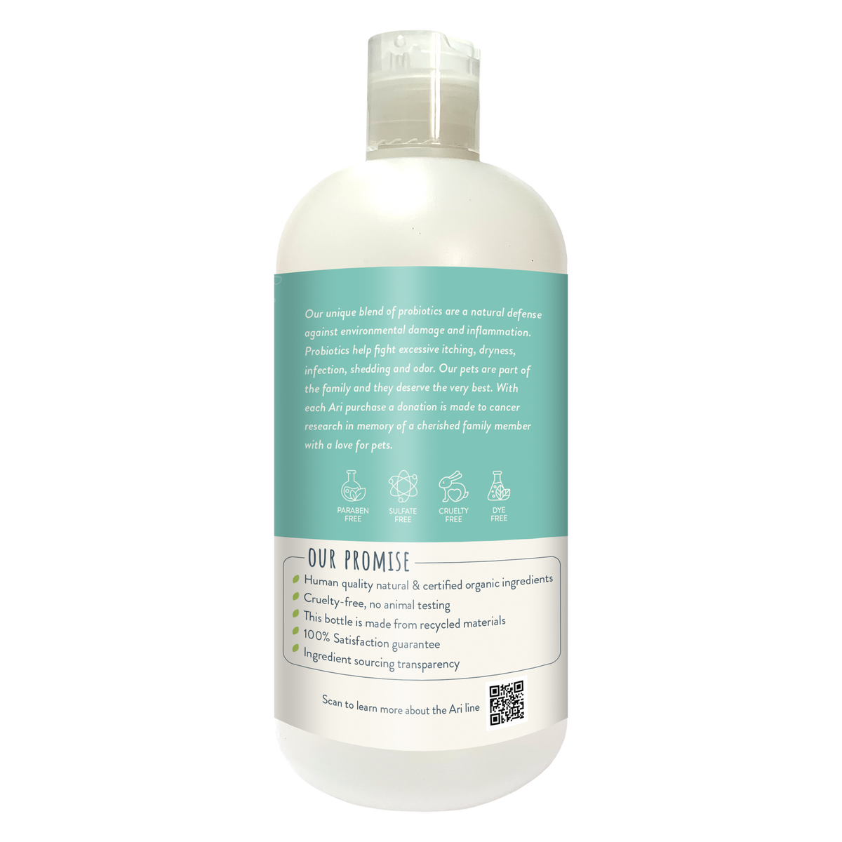 ARI 2-in-1 Dog Shampoo & Conditioner | Probiotic Care | Health Extension