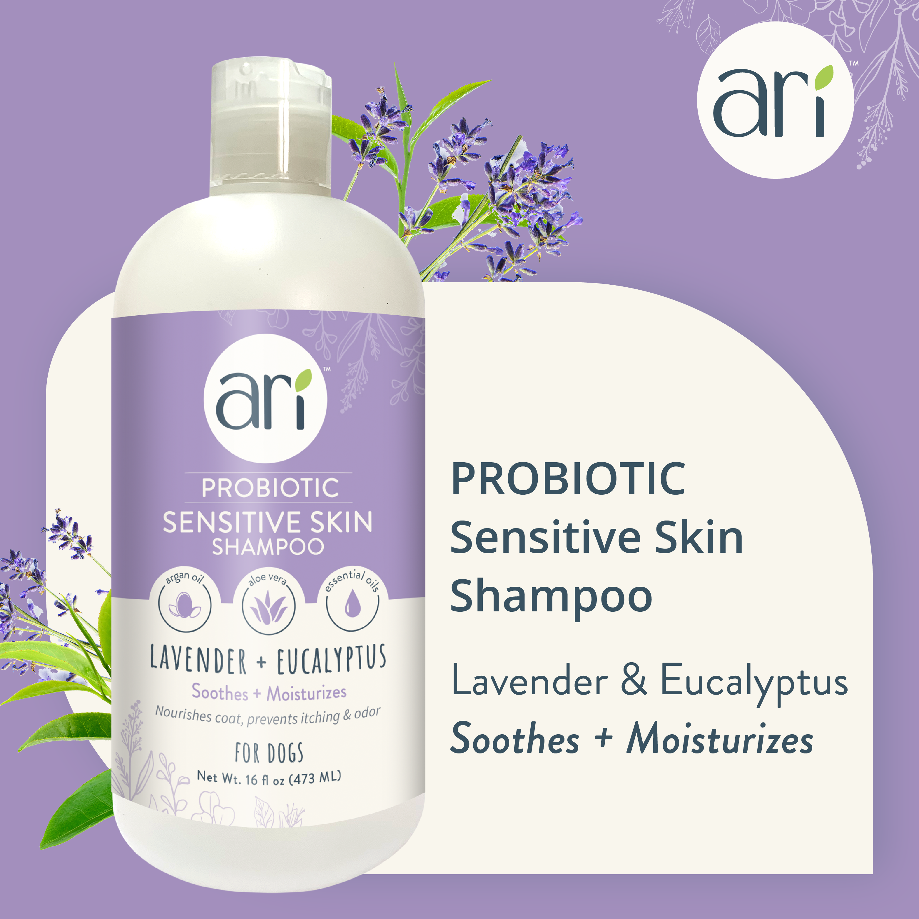 ARI Probiotic Sensitive Skin Shampoo