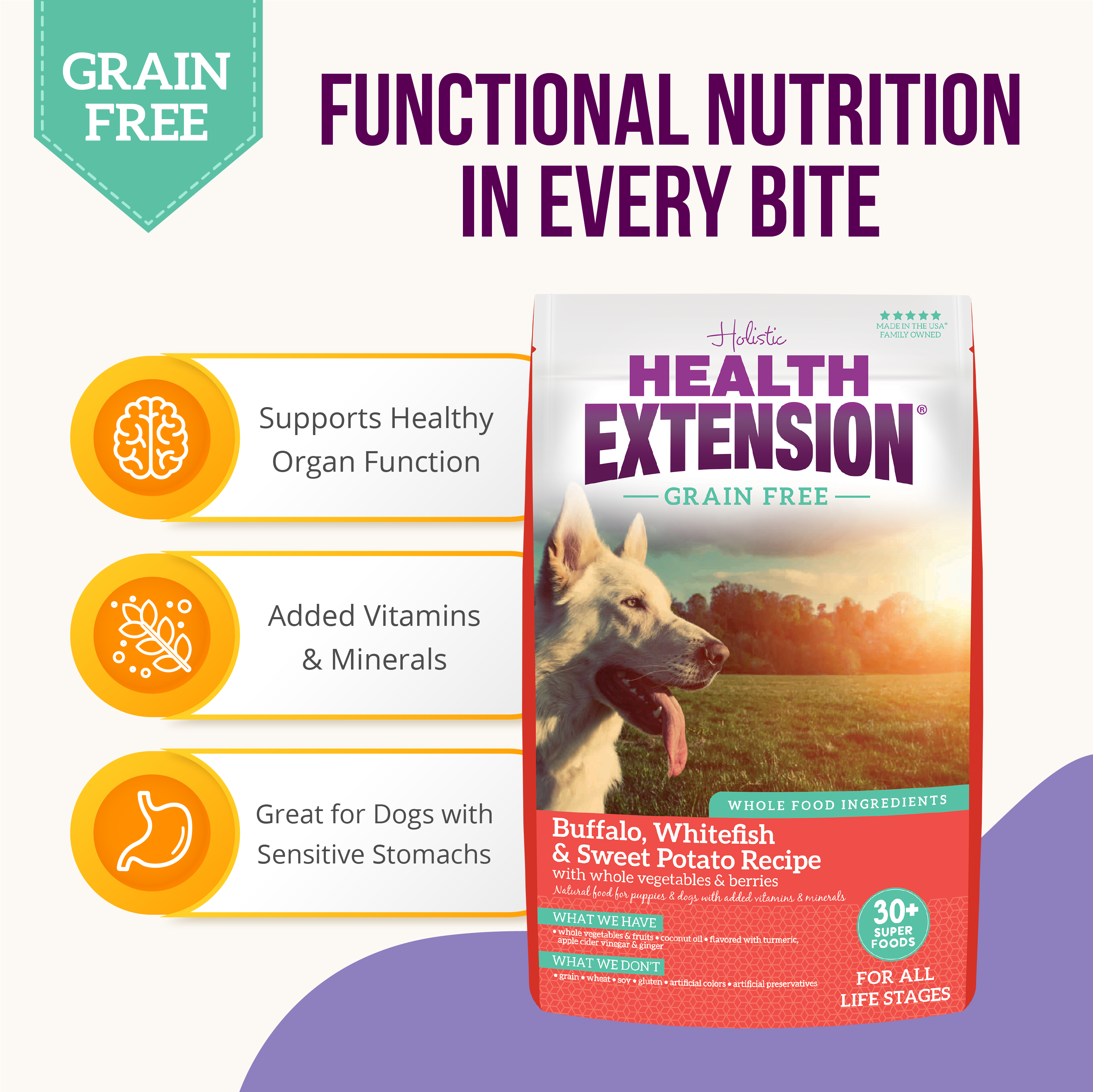 Health extension buffalo and whitefish best sale