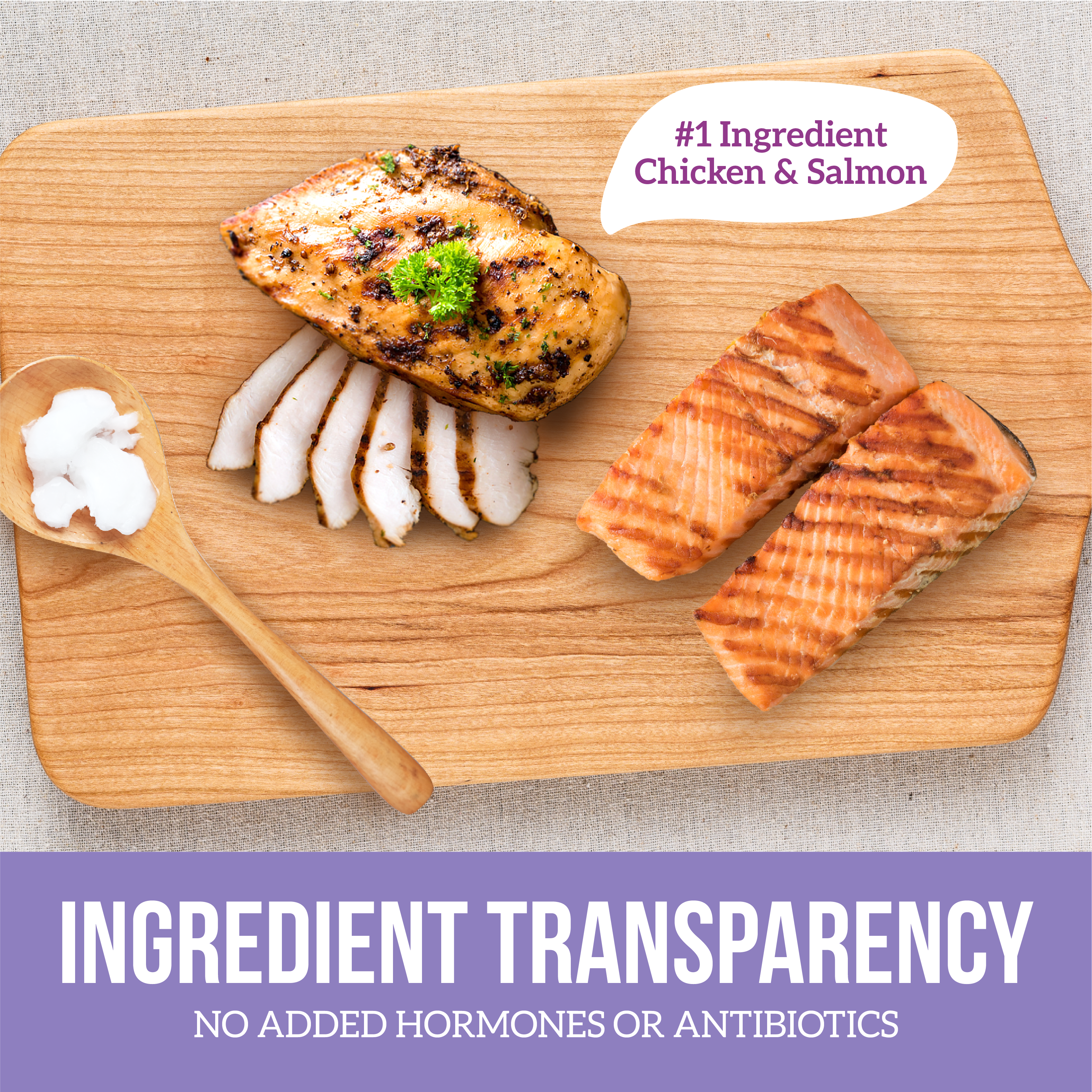 Grain Free Chicken & Salmon Recipe