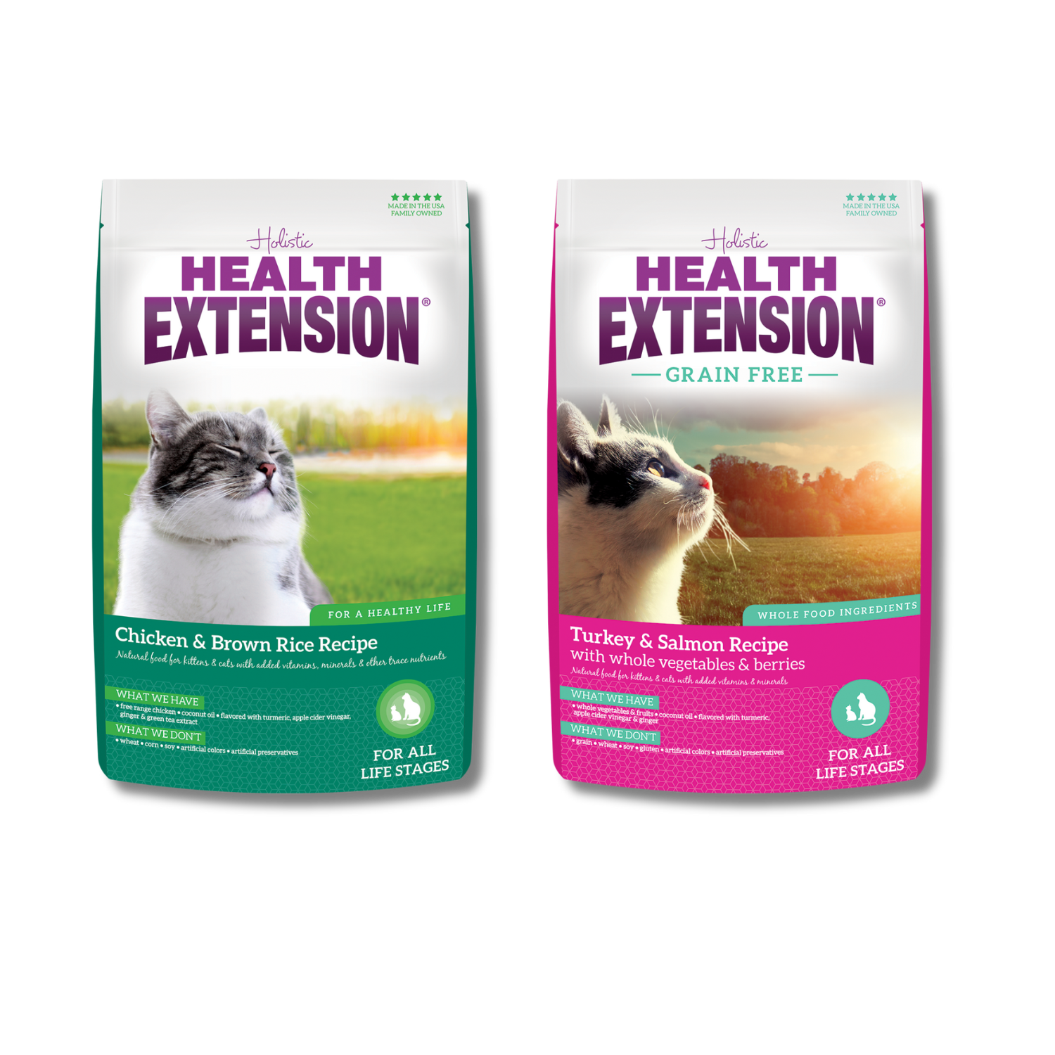 Health Extension Grain Free Turkey Salmon Recipe Dry Cat Food