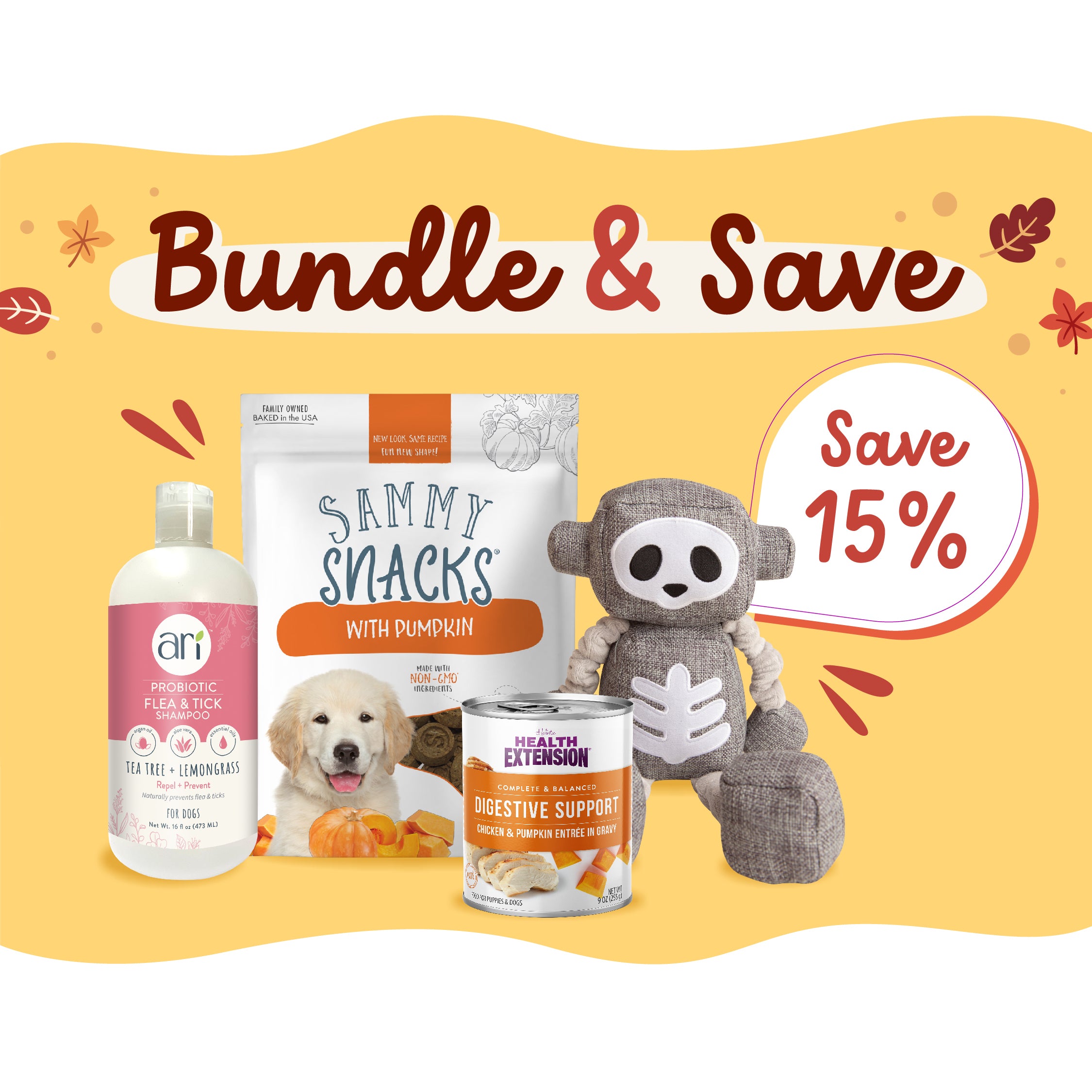 Fall Adventure Dog Care Bundle