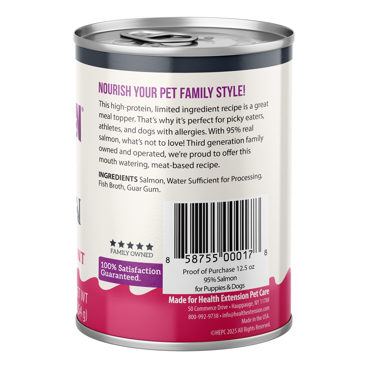 Grain Free 95% Salmon Dog Food | Canned Wet Dog Food – Health