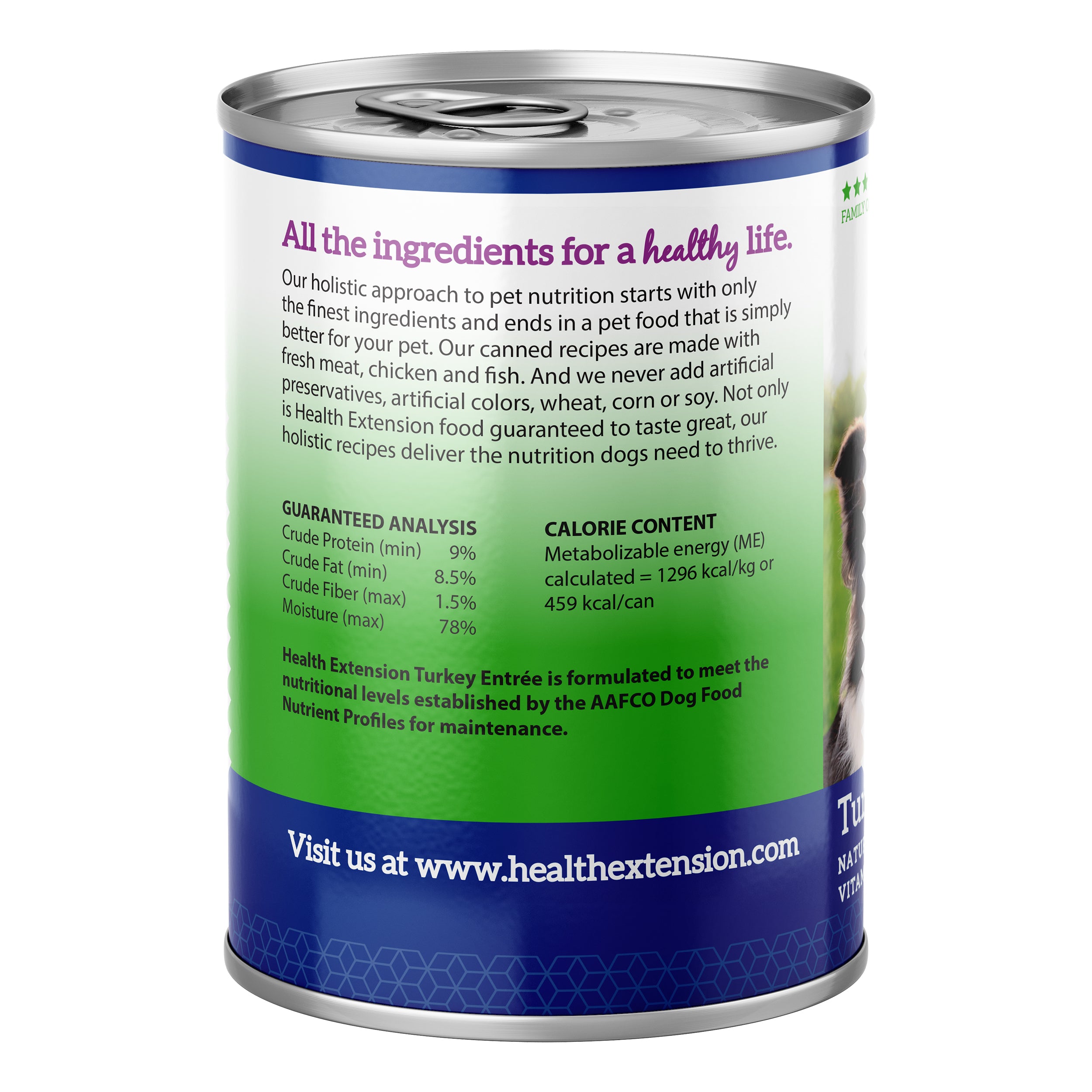 Grain Free Turkey Entree Dog Food | Canned Wet Dog Food – Health