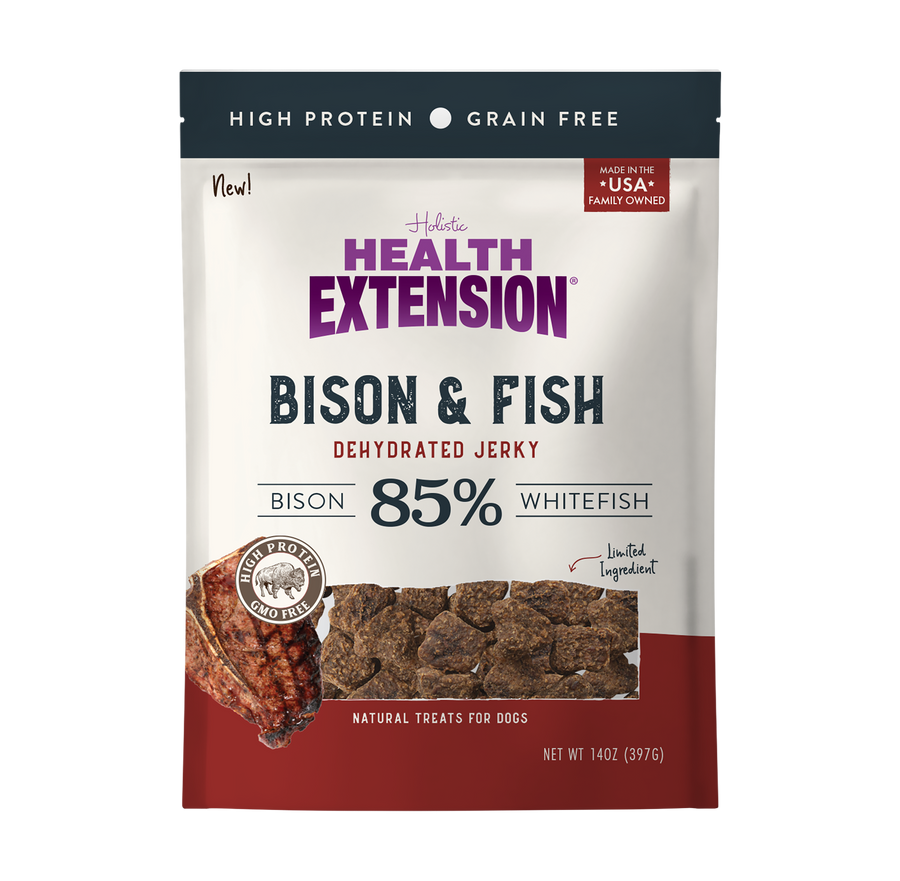 Bison & Fish Jerky Dog Treats