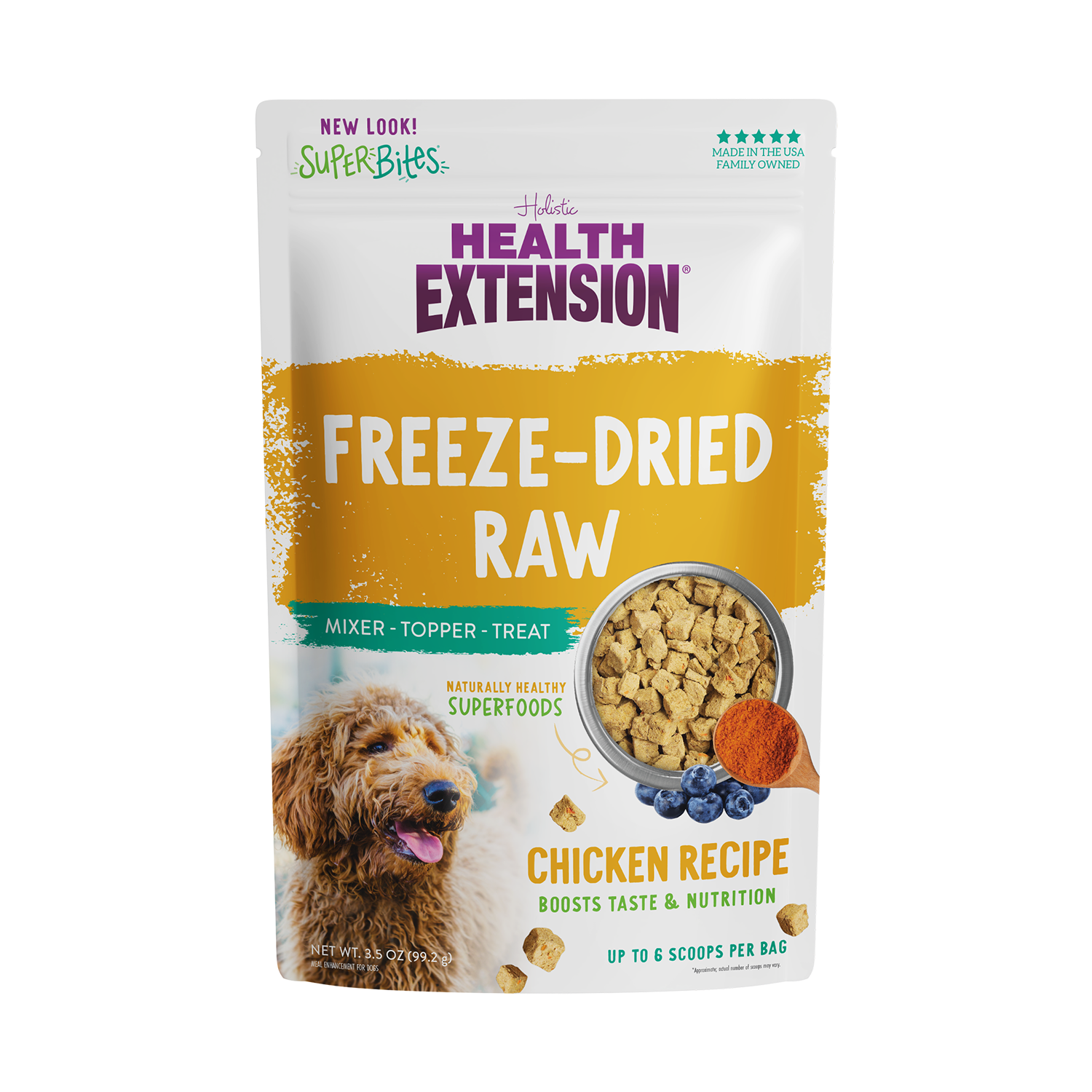 SuperBites Freeze Dried Raw Chicken