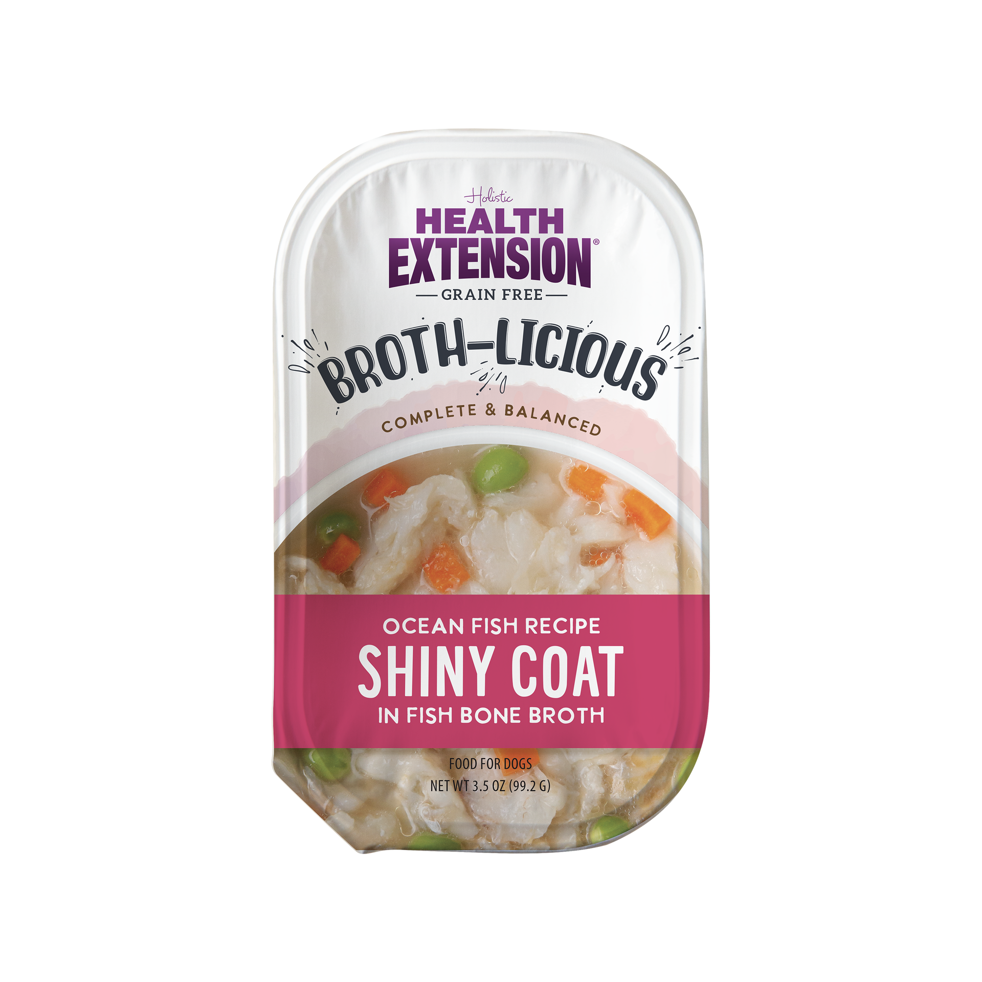 Broth-Licious Ocean Fish in Bone Broth -Shiny Coat Recipe for Adult Do