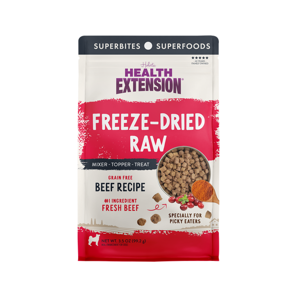 Freeze Dried Beef Dog Food | Premium Natural Raw Dog Nutrition