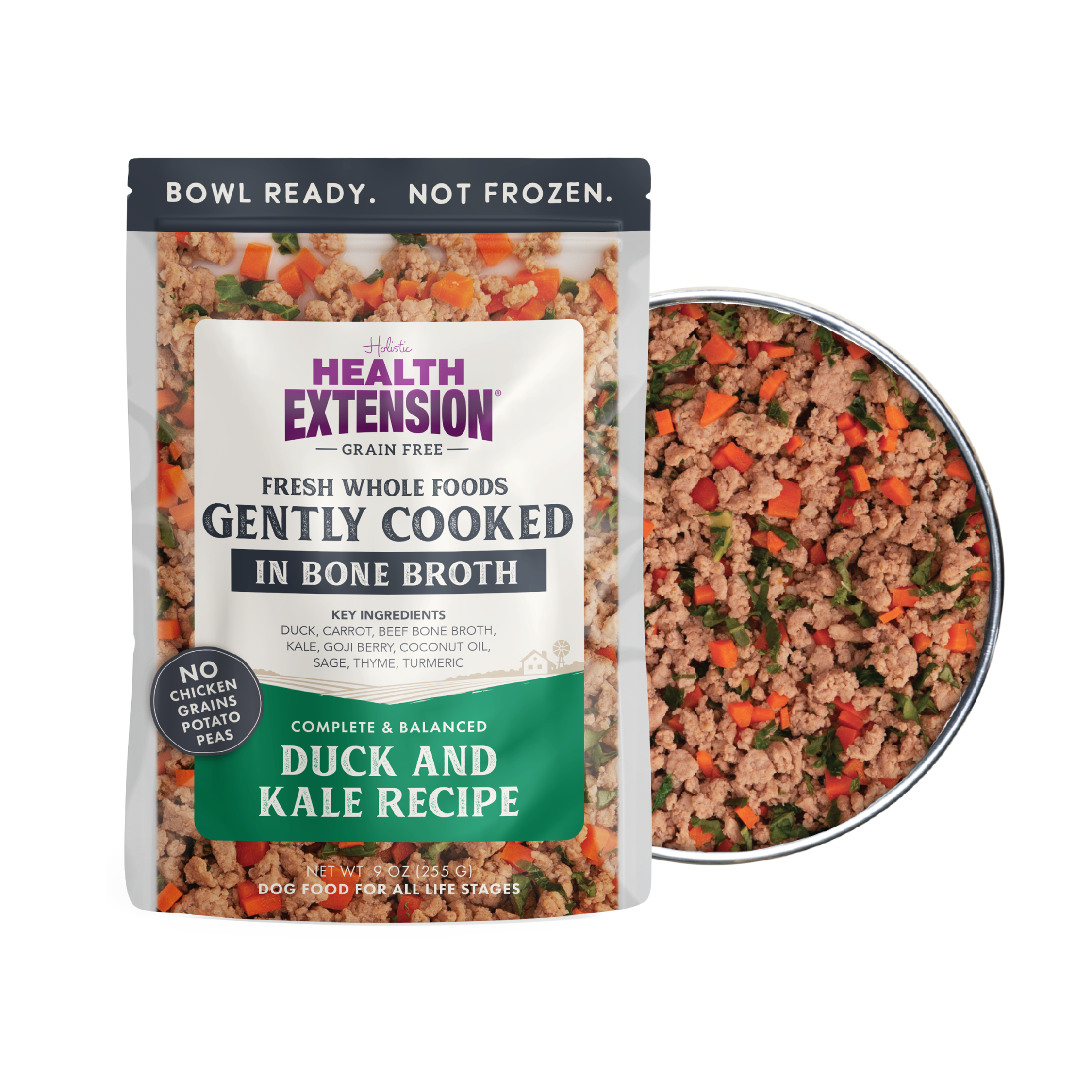Gently Cooked Grain Free Duck & Kale Recipe
