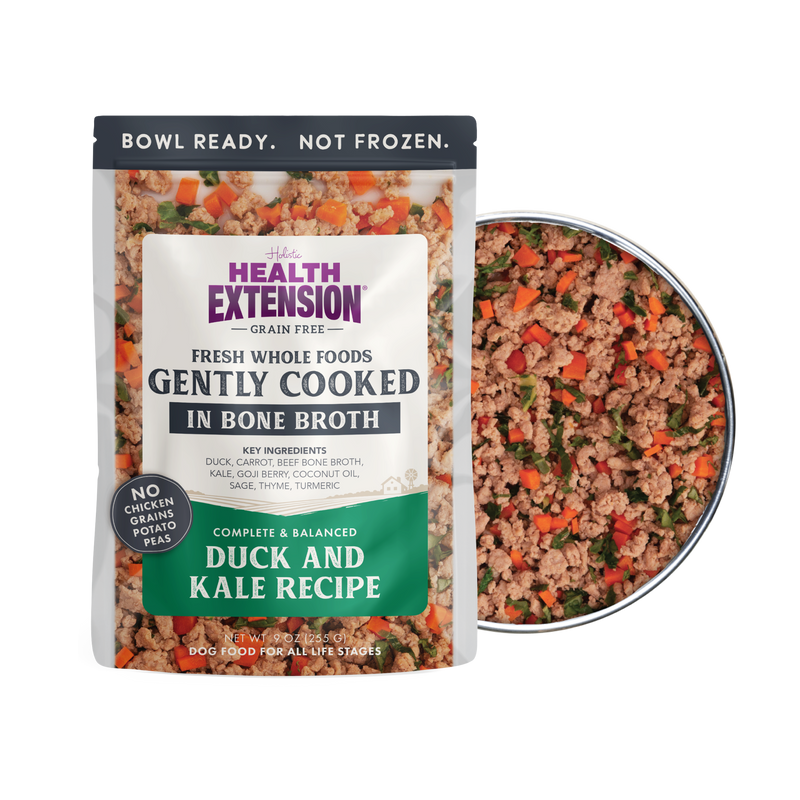 Gently Cooked Grain Free Duck & Kale Recipe