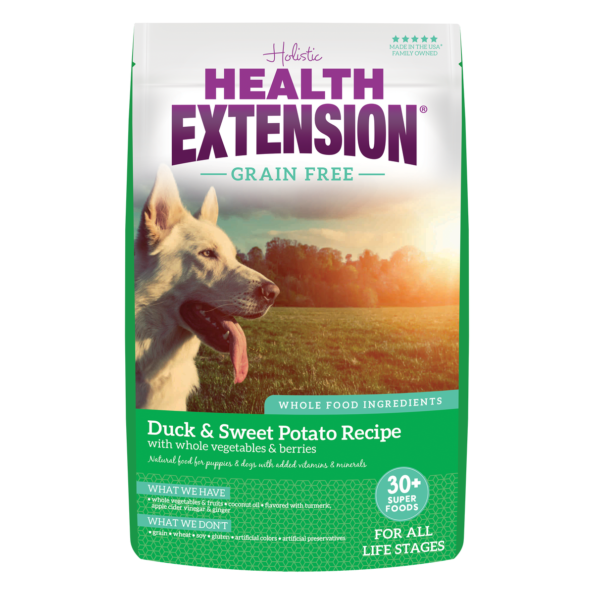 Grain-Free Duck Dog Food | Limited Ingredient Nutrition – Health Extension