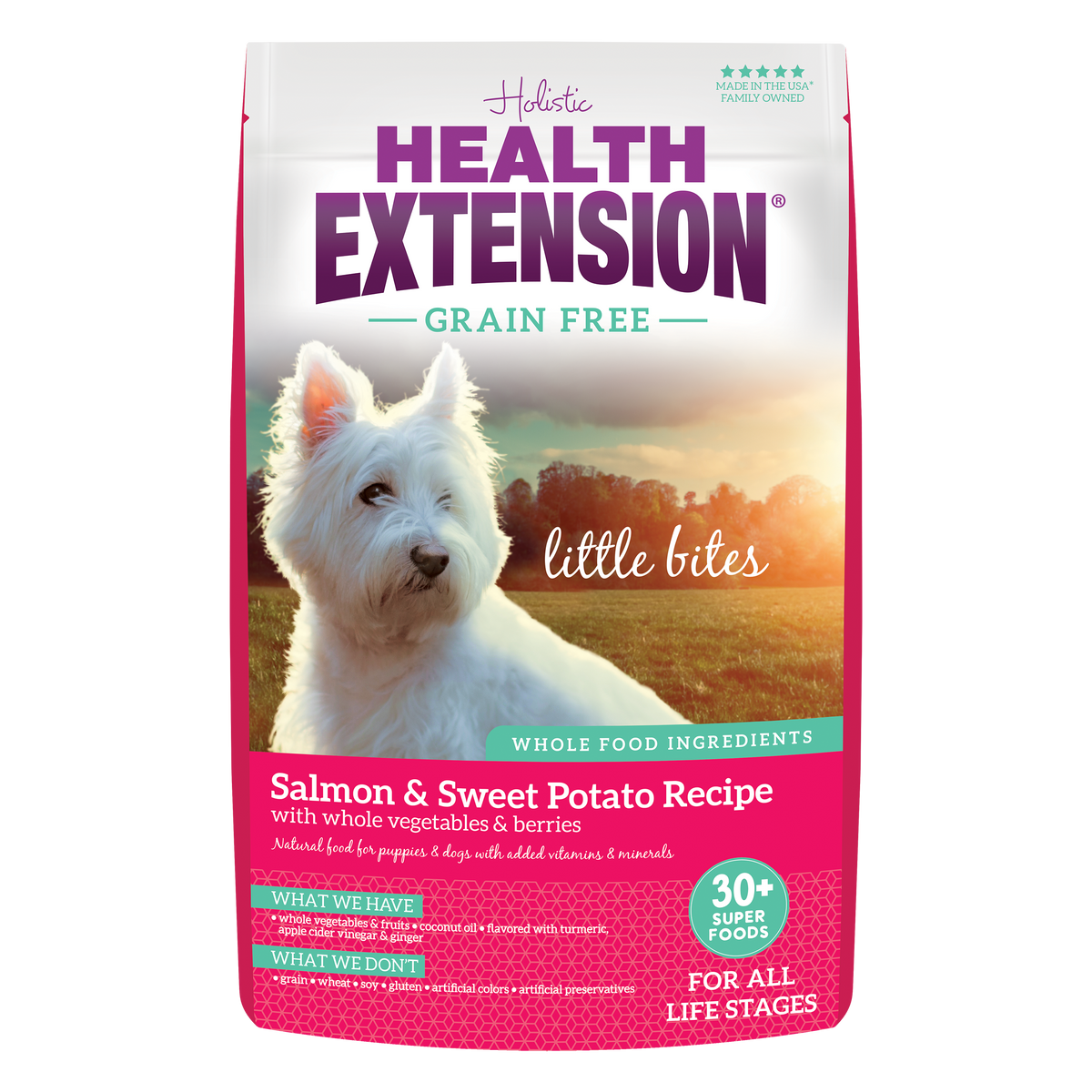 Grain-Free Salmon Little Bites | Small Breed Dog Food – Health Extension