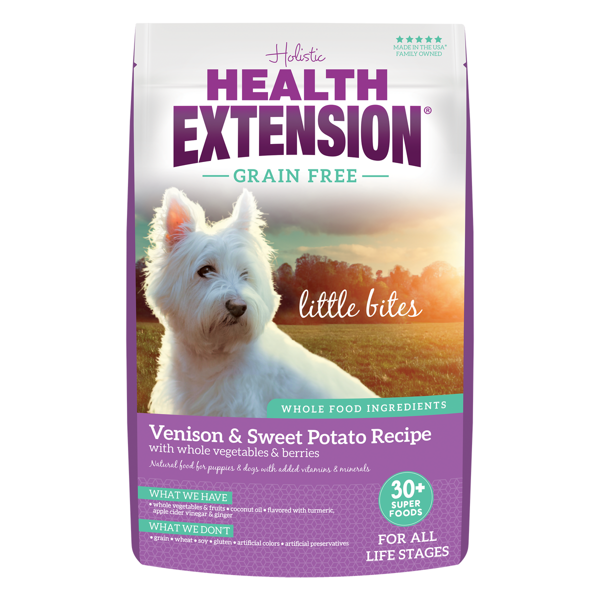 Health extension little bites dog food online
