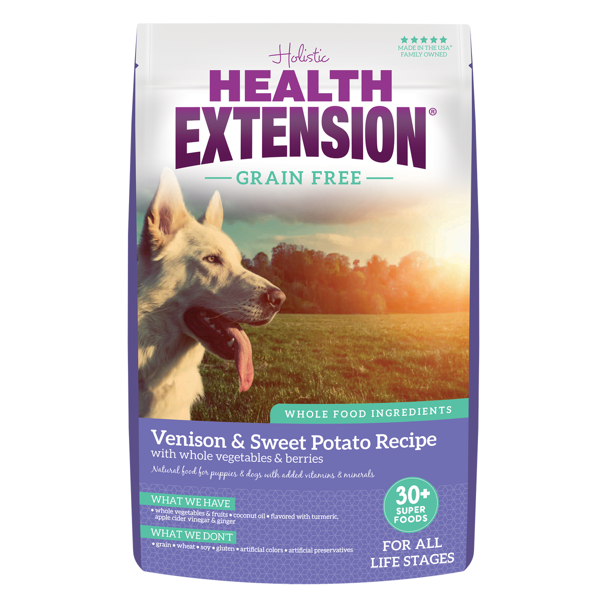 Curated visual reference: Gallery Detail: Grain Free Venison Sweet Potato Dog Food