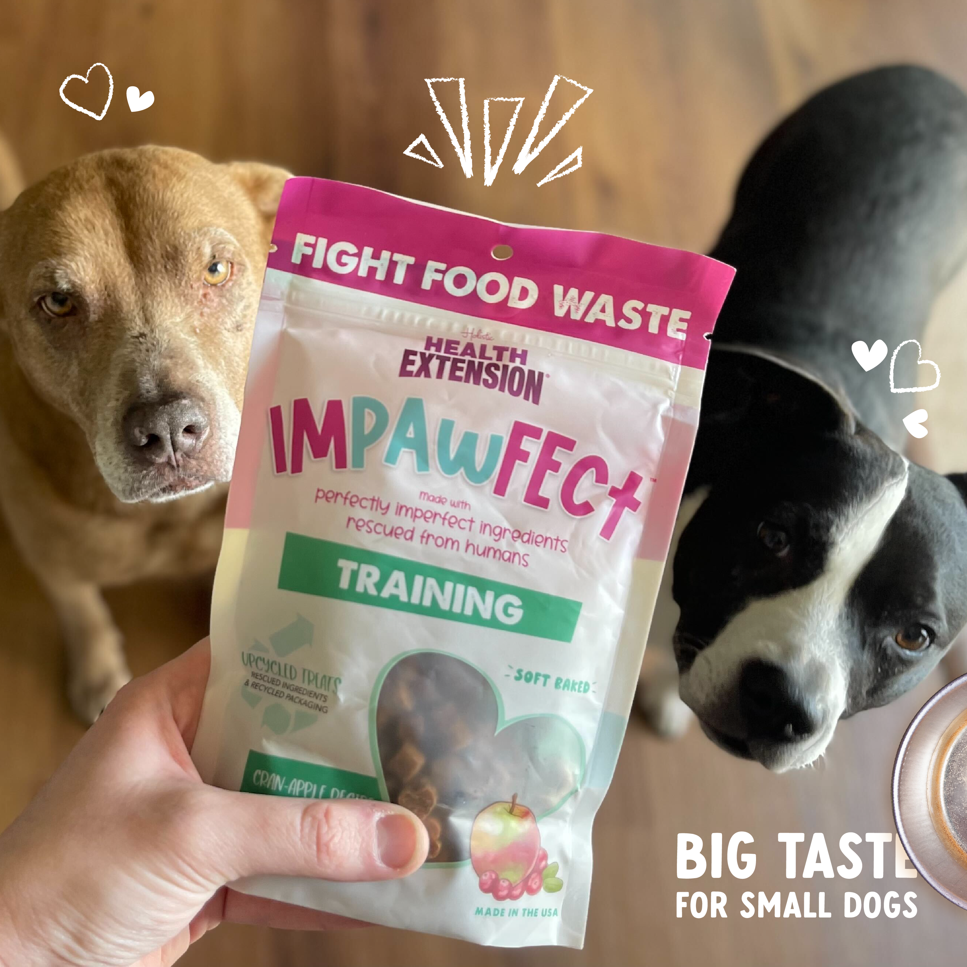 Impawfect Cran-Apple Training Treats