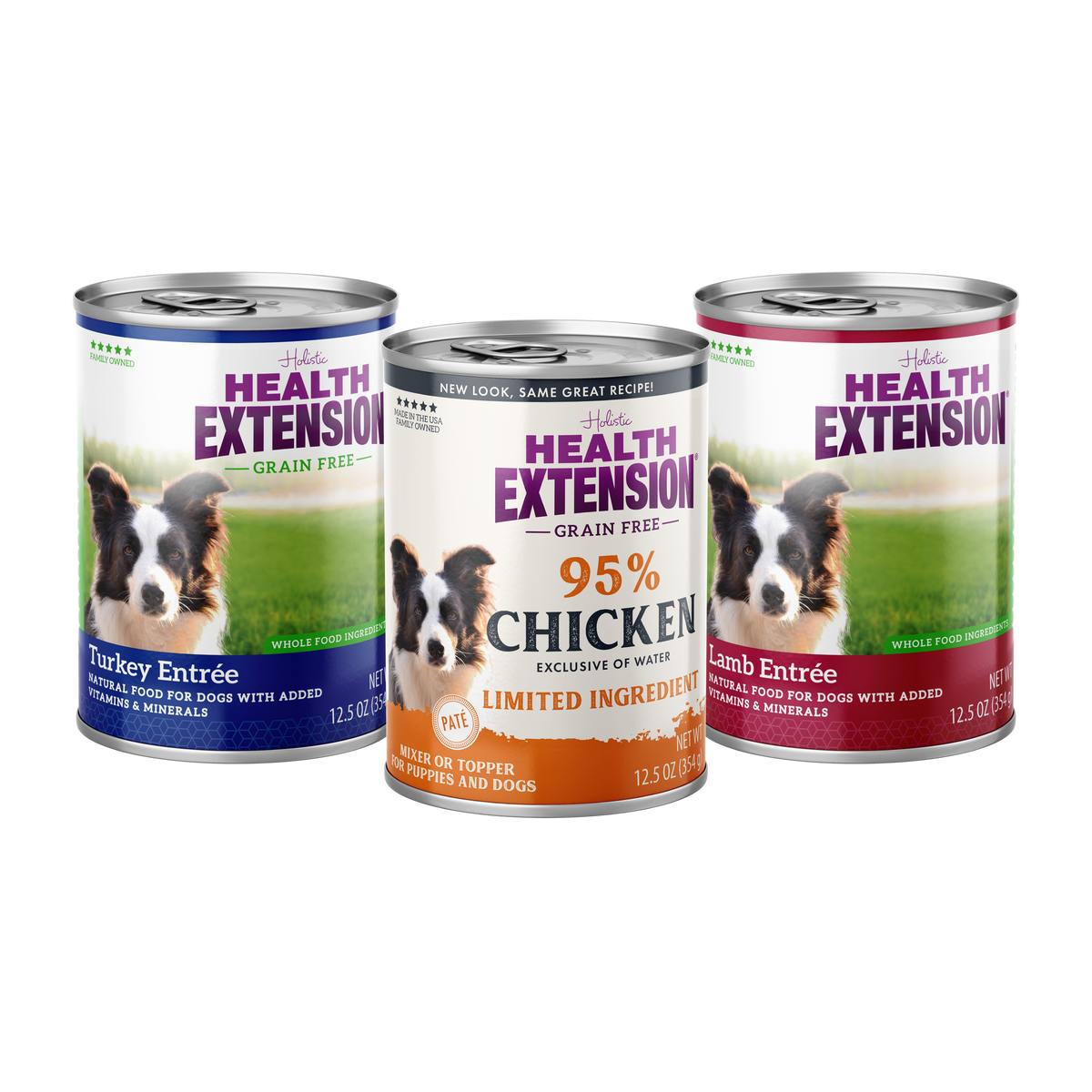 Pâté Variety Pack Dog Food | Canned Wet Dog Food – Health Extension