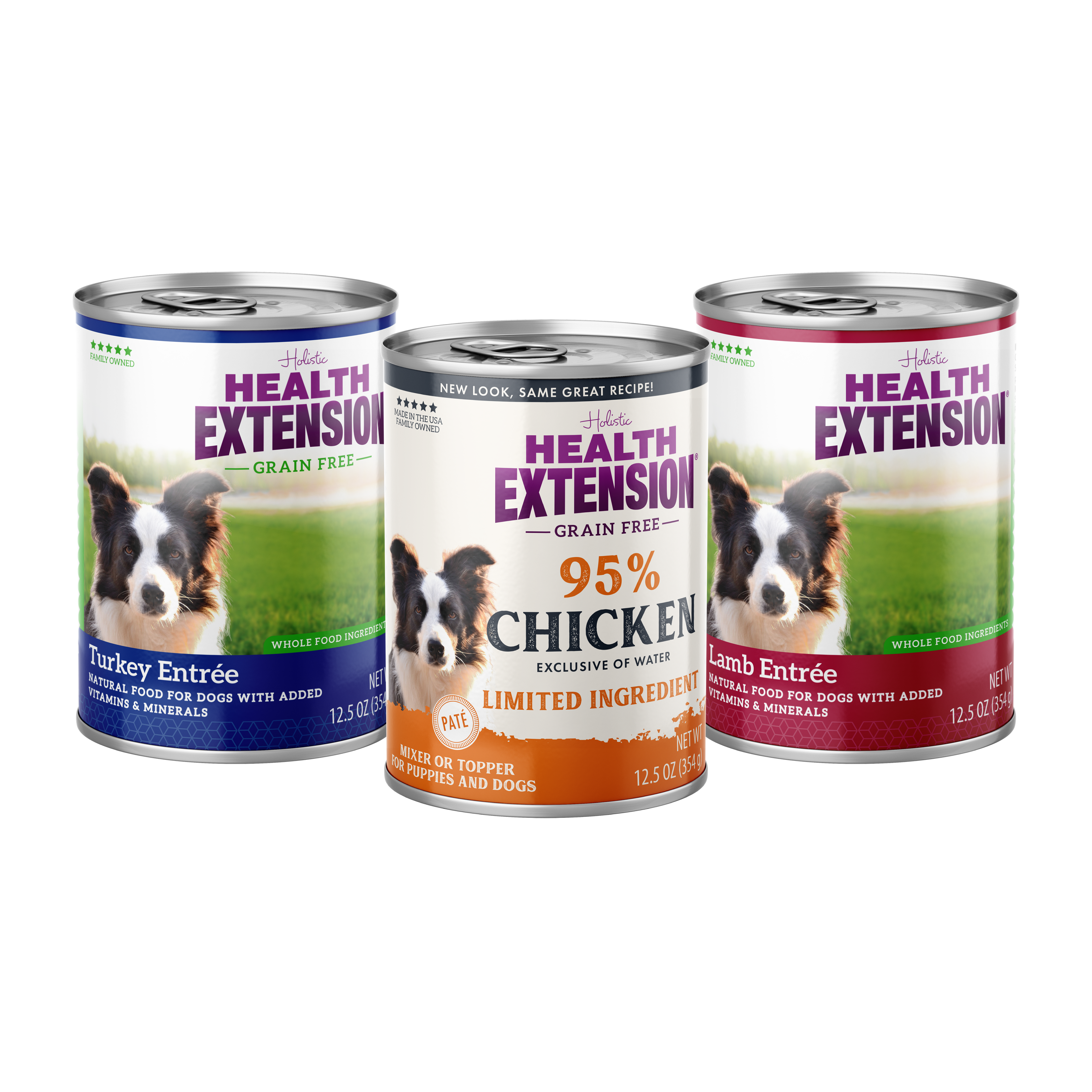 Pate Variety Pack: Chicken, Turkey, Lamb