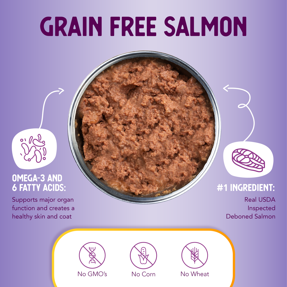 Health Extension Grain Free 95% Salmon Canned Dog Food