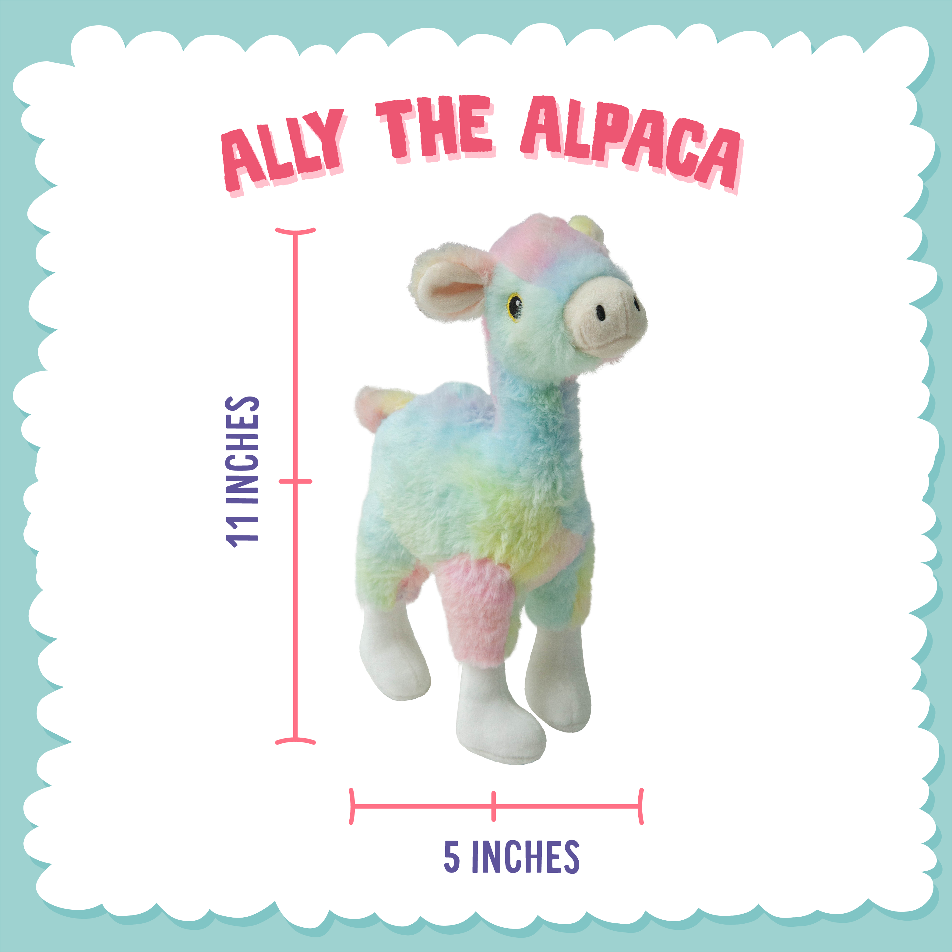 Snugarooz Dog Toy Ally The Alpaca
