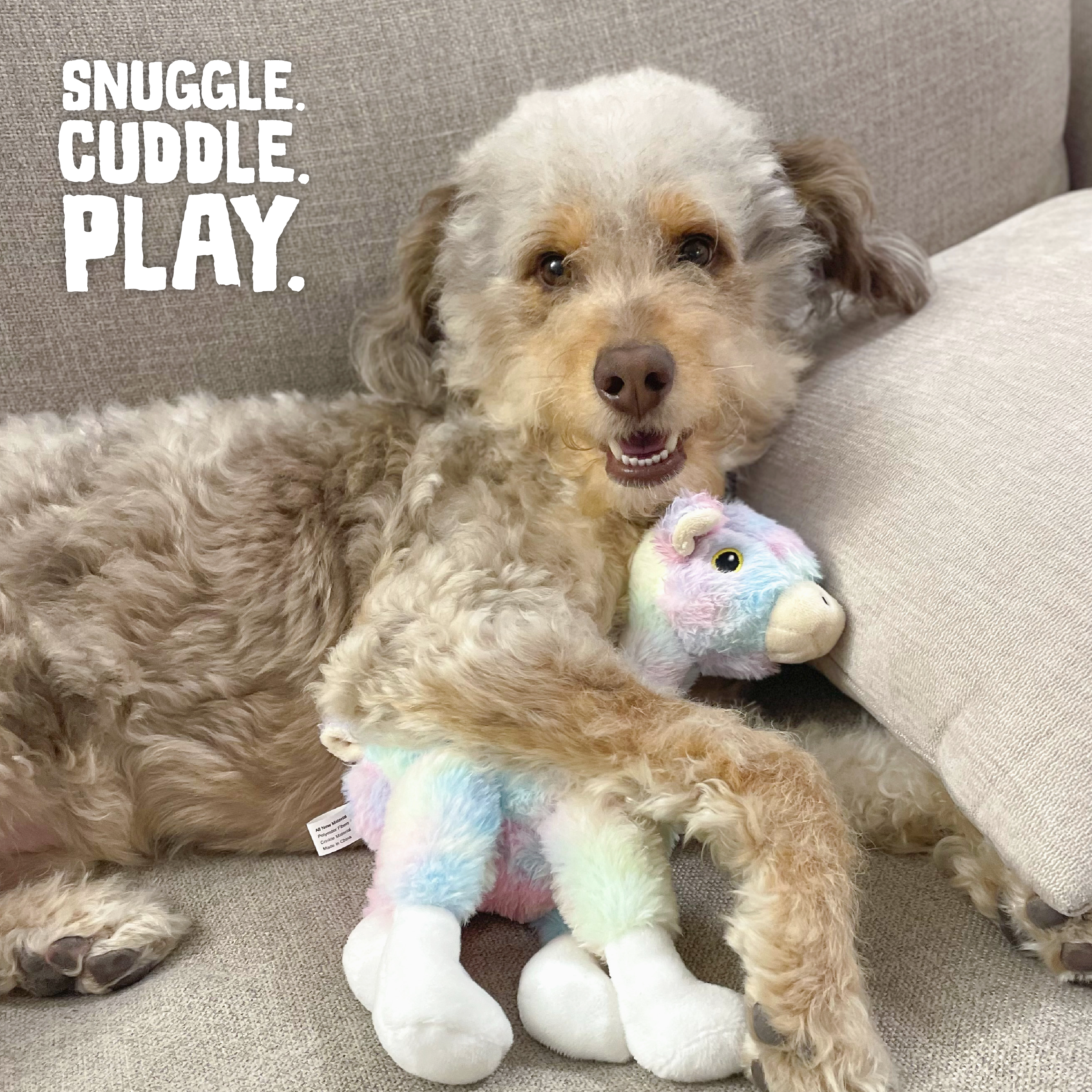 Ally the Alpaca Dog Toy | Plush Playtime - Health Extension Ally the Alpaca Dog Toy | Plush Playtime - Health Extension