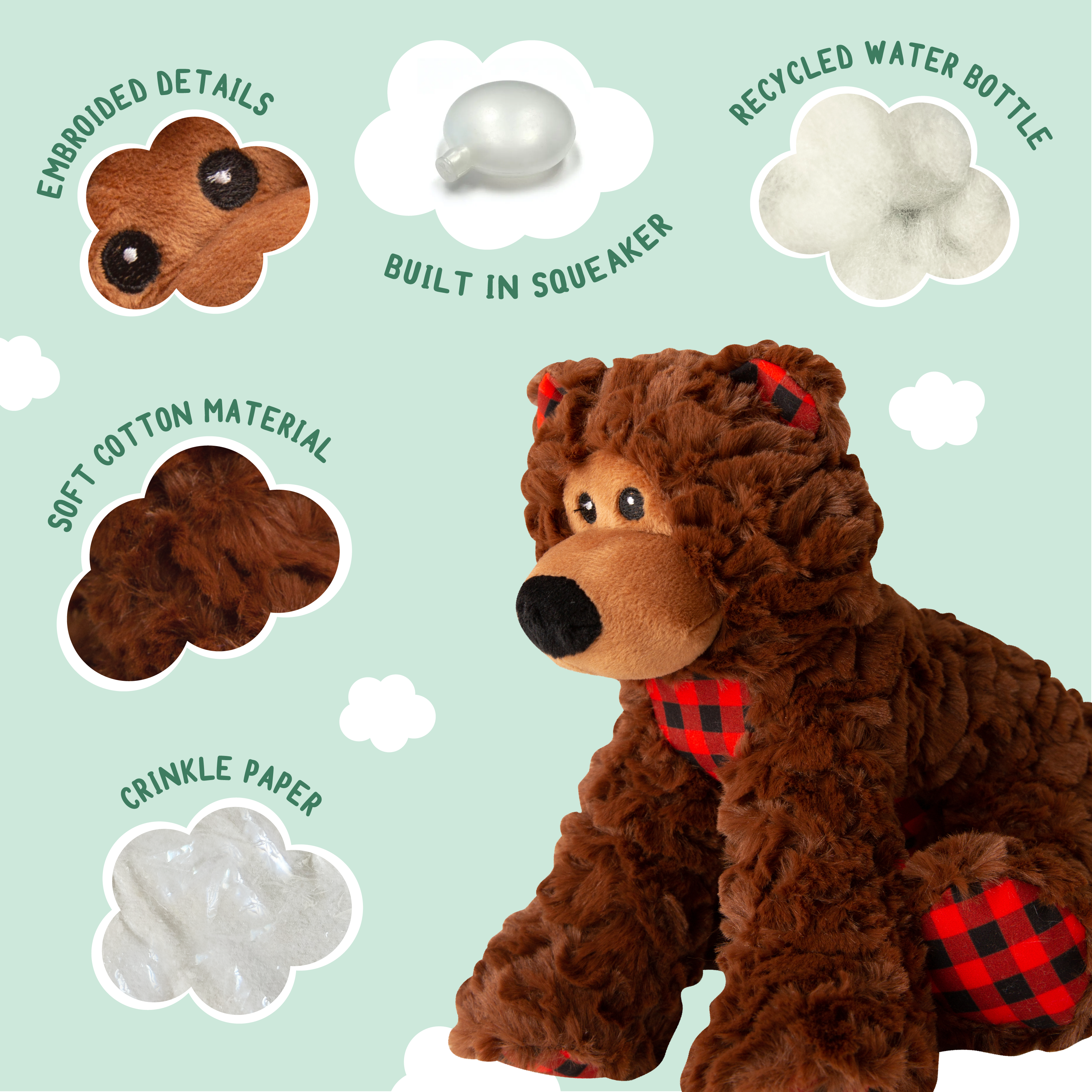 Benny the Bear - a Teddy Bear for Your Dog Benny the Bear - a Teddy Bear for Your Dog