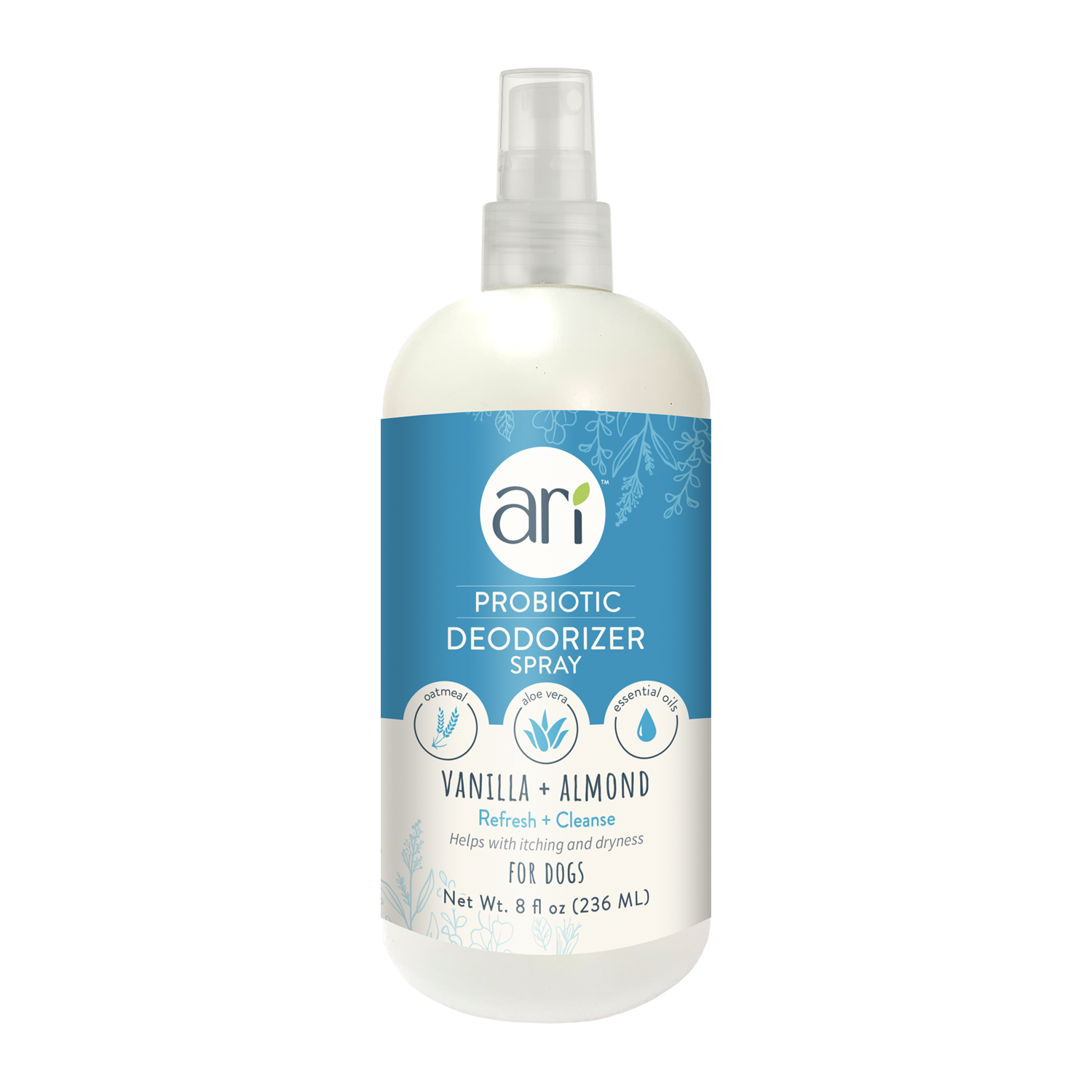 ARI Probiotic Deodorizer Spray – VANILLA + ALMOND