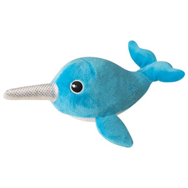 Baby Nikki the Narwhal | Dog Toy | Health Extension