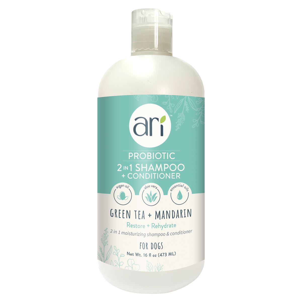 シャンプー ARI)^o^( ARI 2-in-1 Dog Shampoo & Conditioner | Probiotic Care | Health