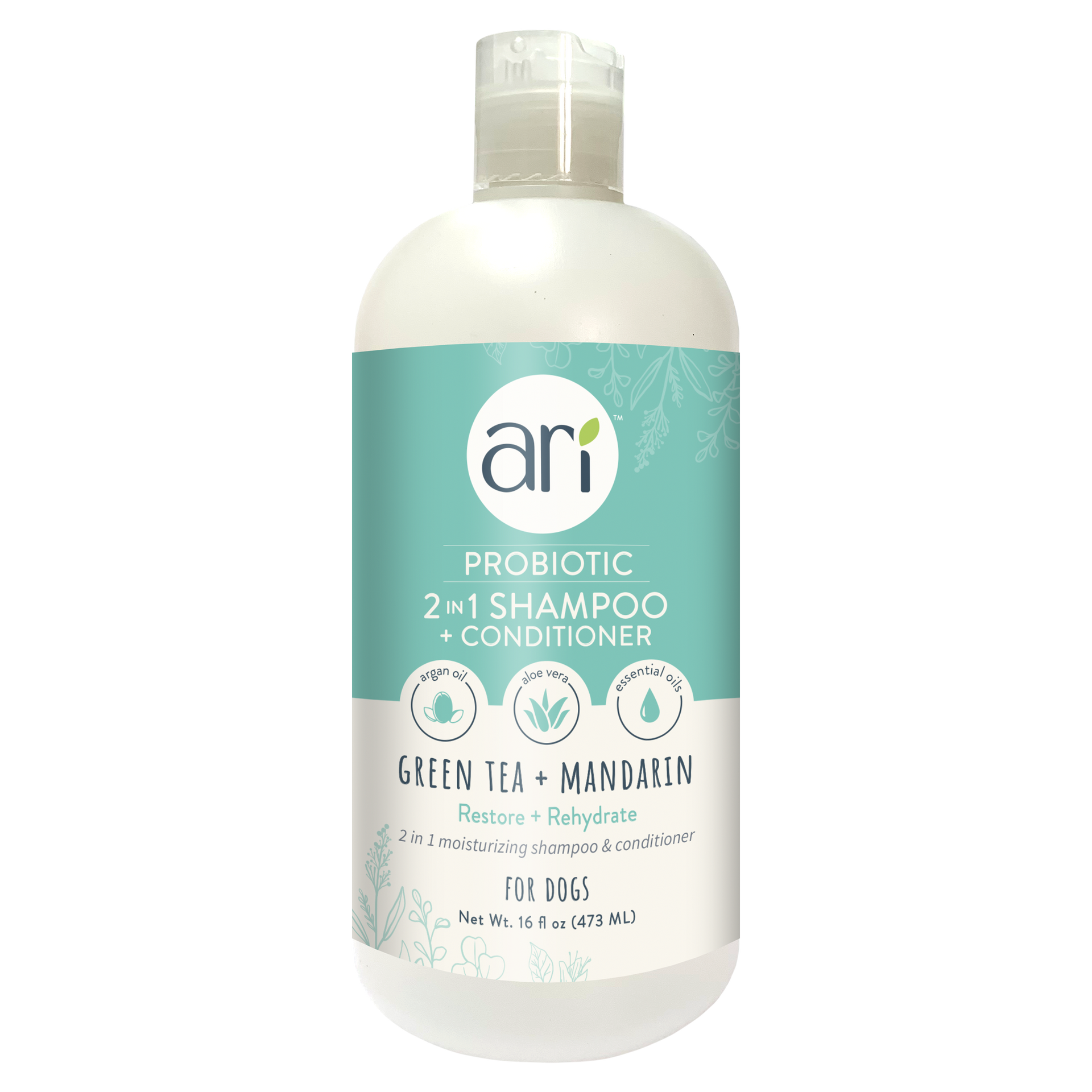 シャンプー ARI)^o^( ARI 2-in-1 Dog Shampoo & Conditioner | Probiotic Care | Health